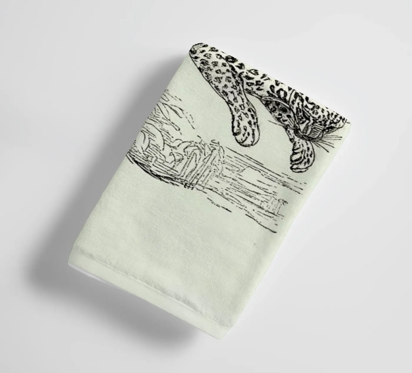 Leopard badhanddoek van Flora & Fauna