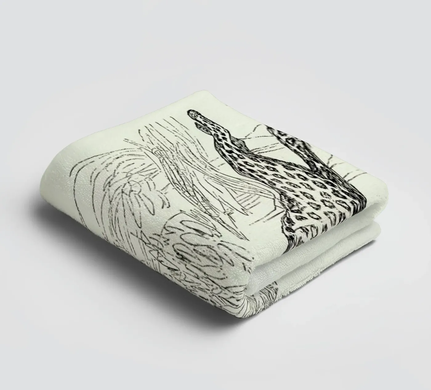 Leopard serviette de bain de Flora & Fauna