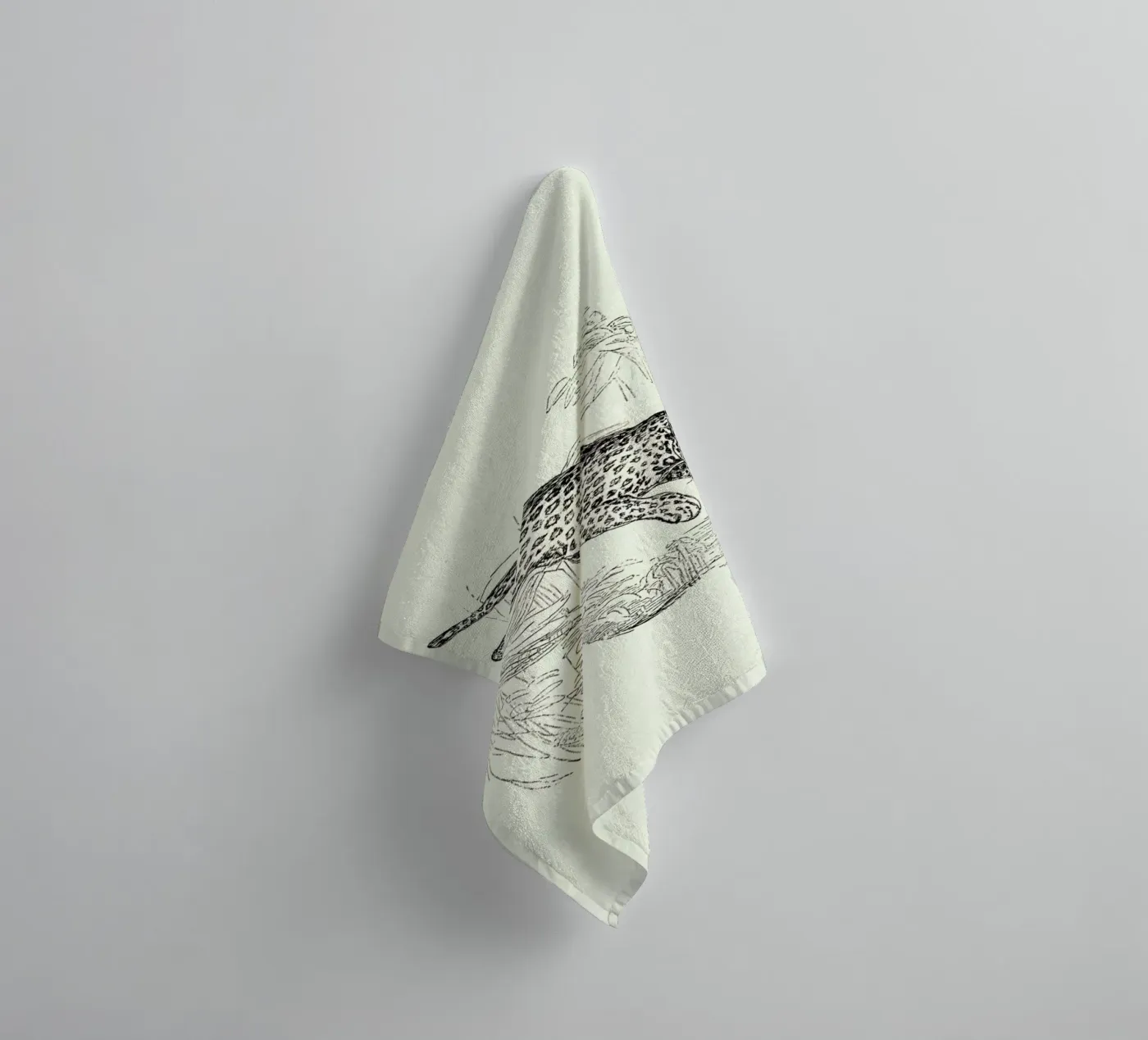 Leopard serviette de bain de Flora & Fauna