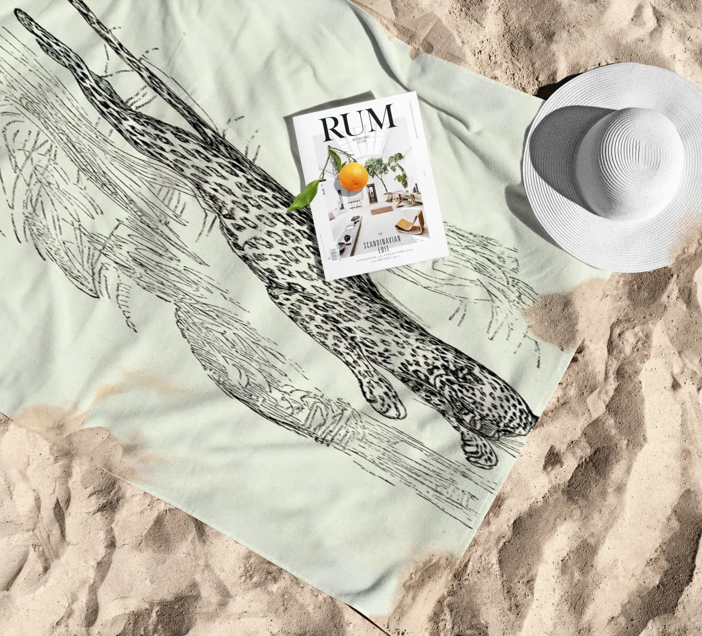 Leopard telo mare da Flora & Fauna