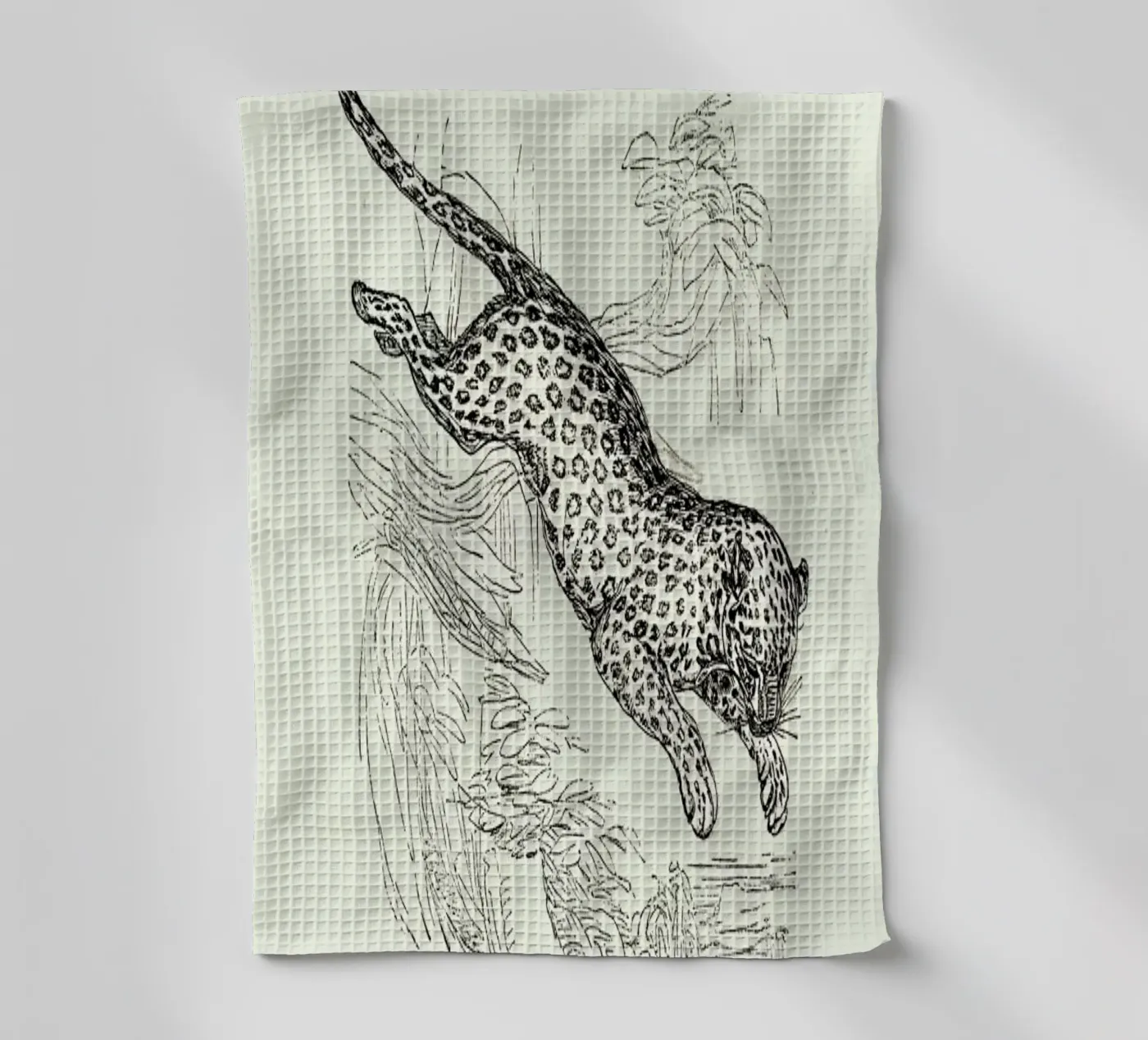 Leopard Geschirrtuch von Flora & Fauna