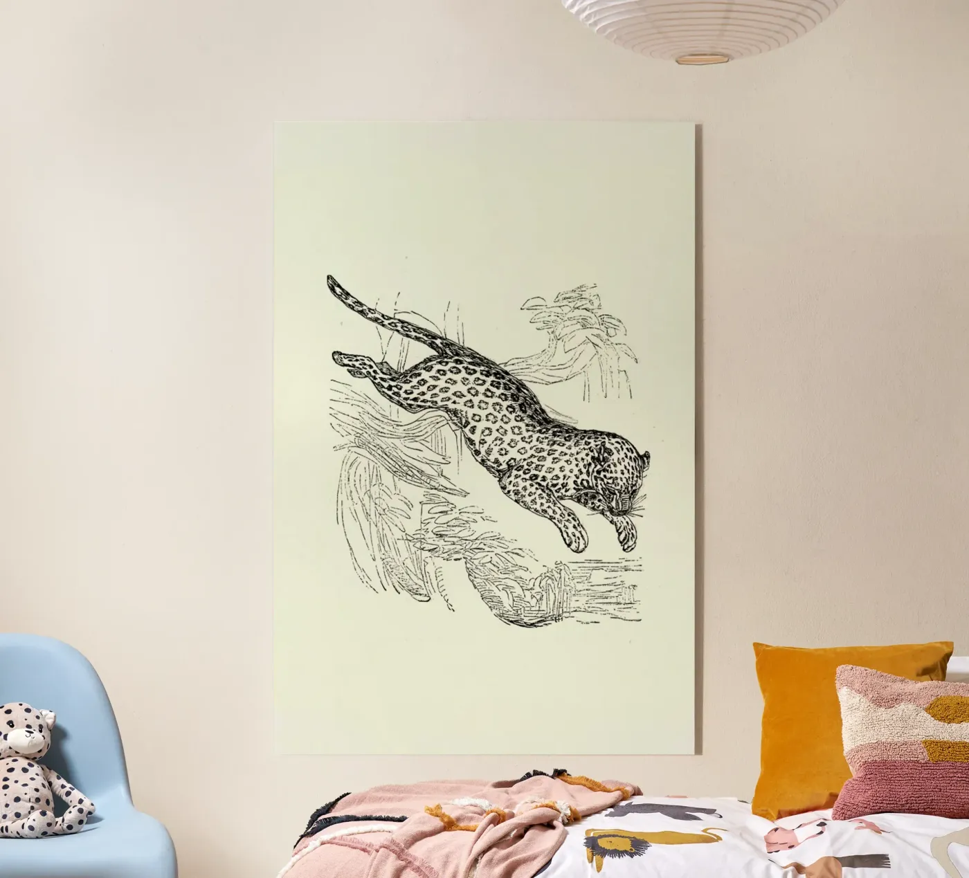 Leopard plexiglass da Flora & Fauna