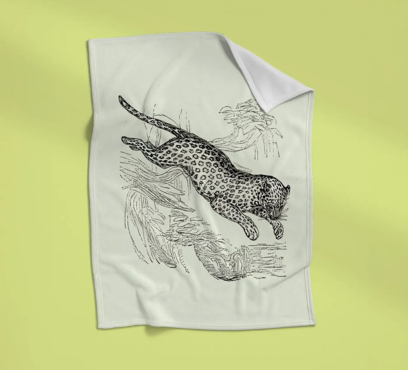 Leopard Fleecedecke von Flora & Fauna