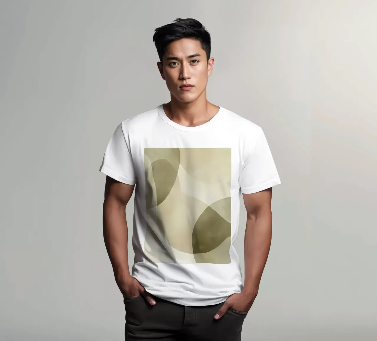 Forme verdi t-shirt da LaylaOzHome