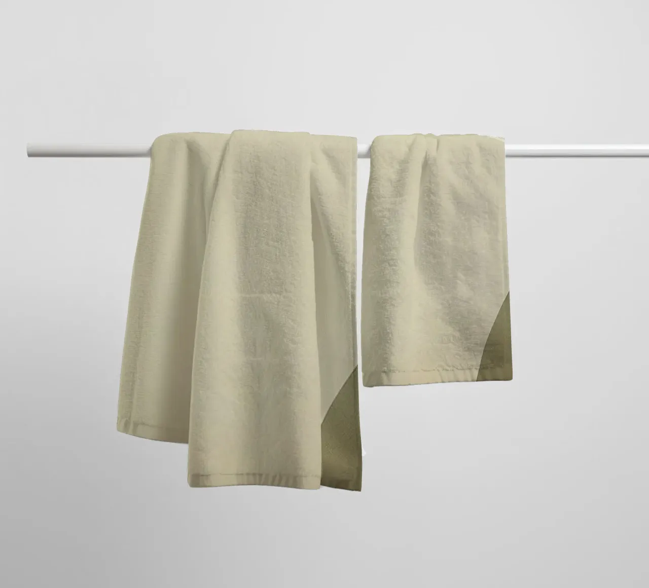 Forme verdi asciugamano da bagno da LaylaOzHome