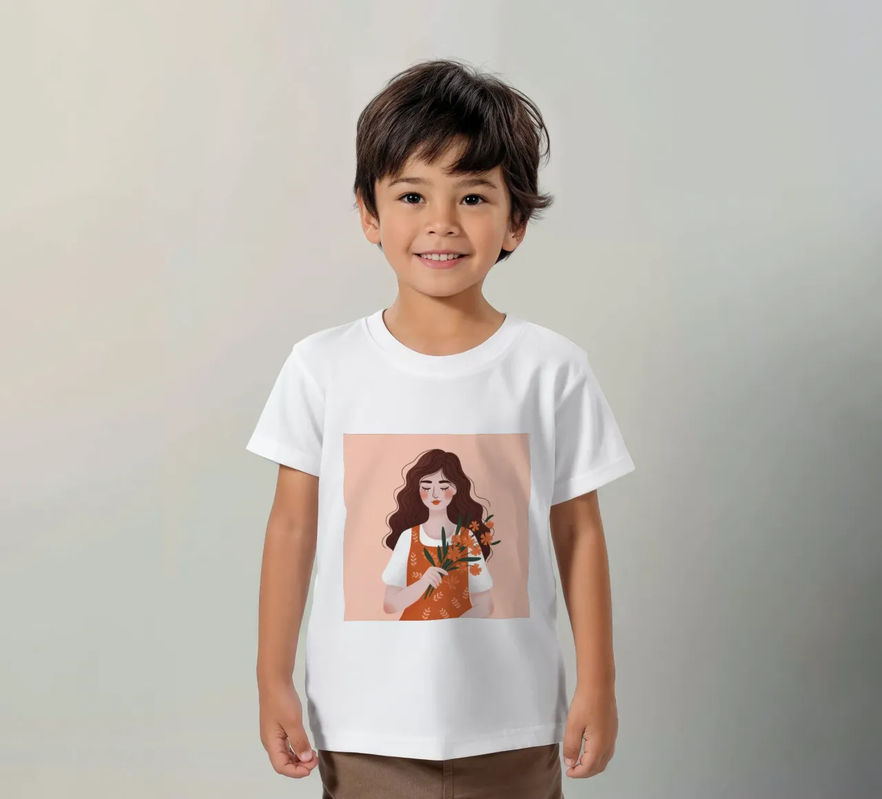 Grazia floreale rustica t-shirt bambini da Nebula Verse