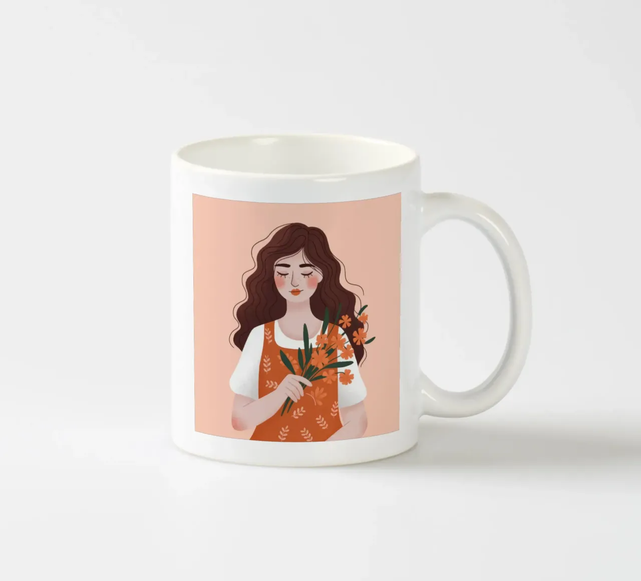 Grazia floreale rustica tazza in ceramica da Nebula Verse