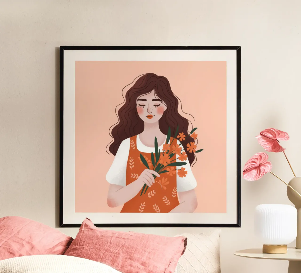 Rustic Floral Grace hahnemühle by Nebula Verse