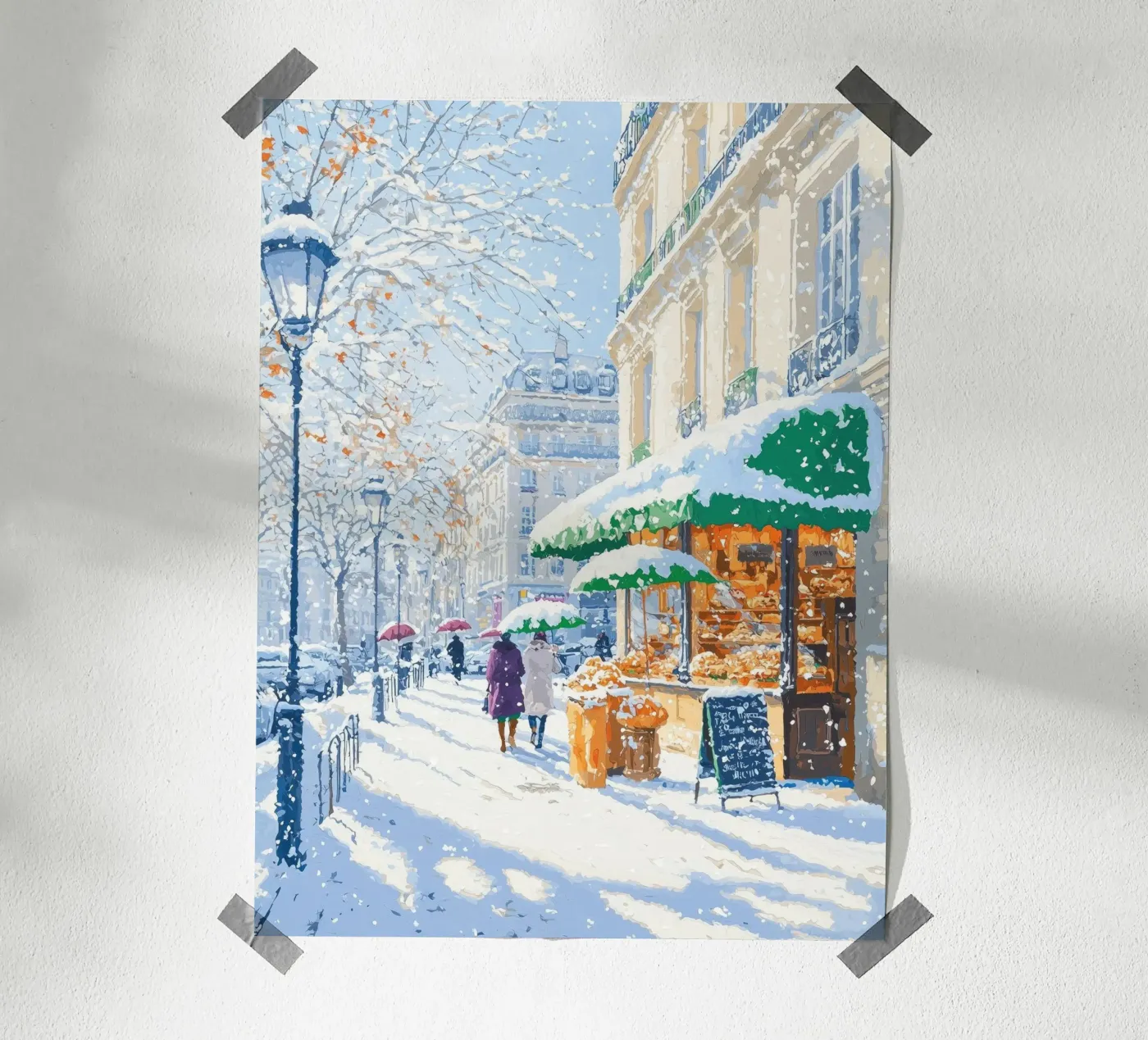 Koude dag poster van Art Center