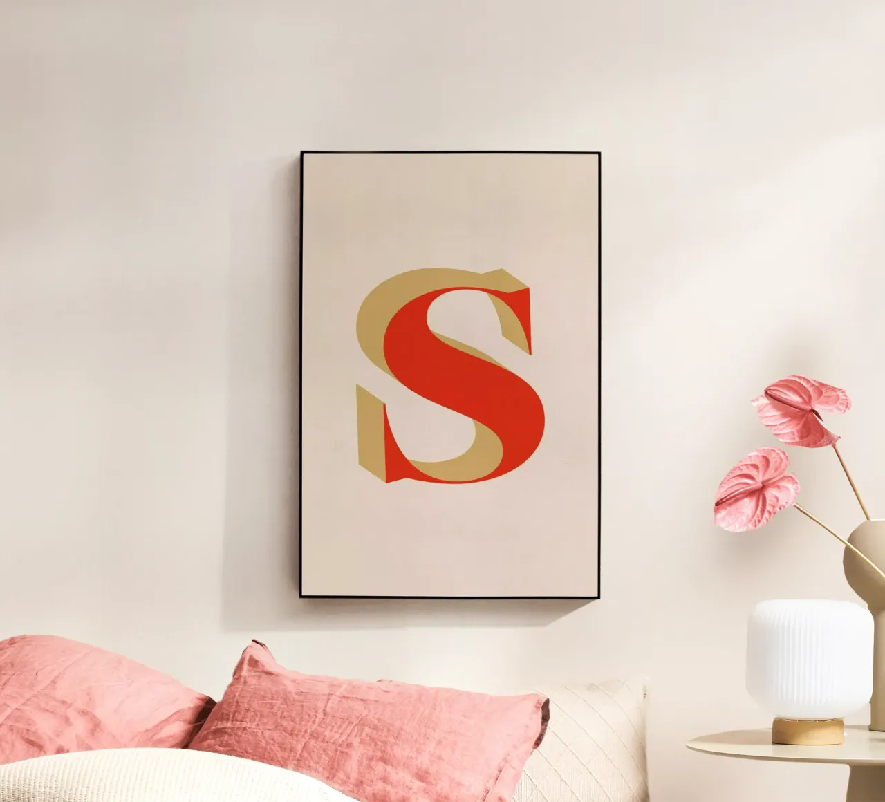 Red S plexiglass da daylight design studio