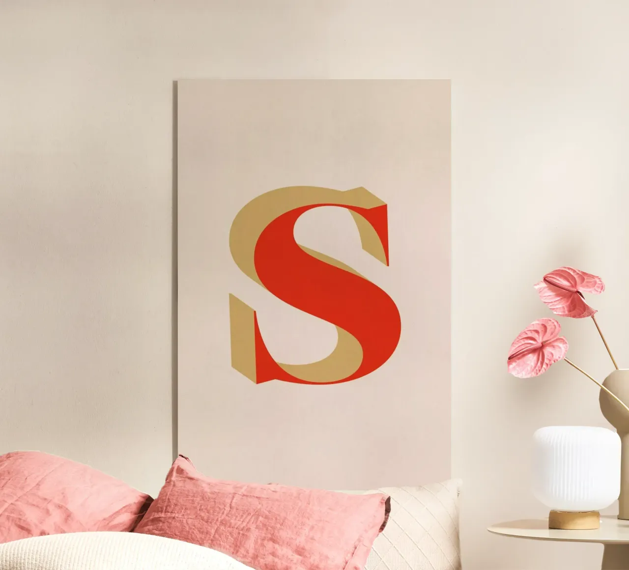 Red S plexiglass da daylight design studio