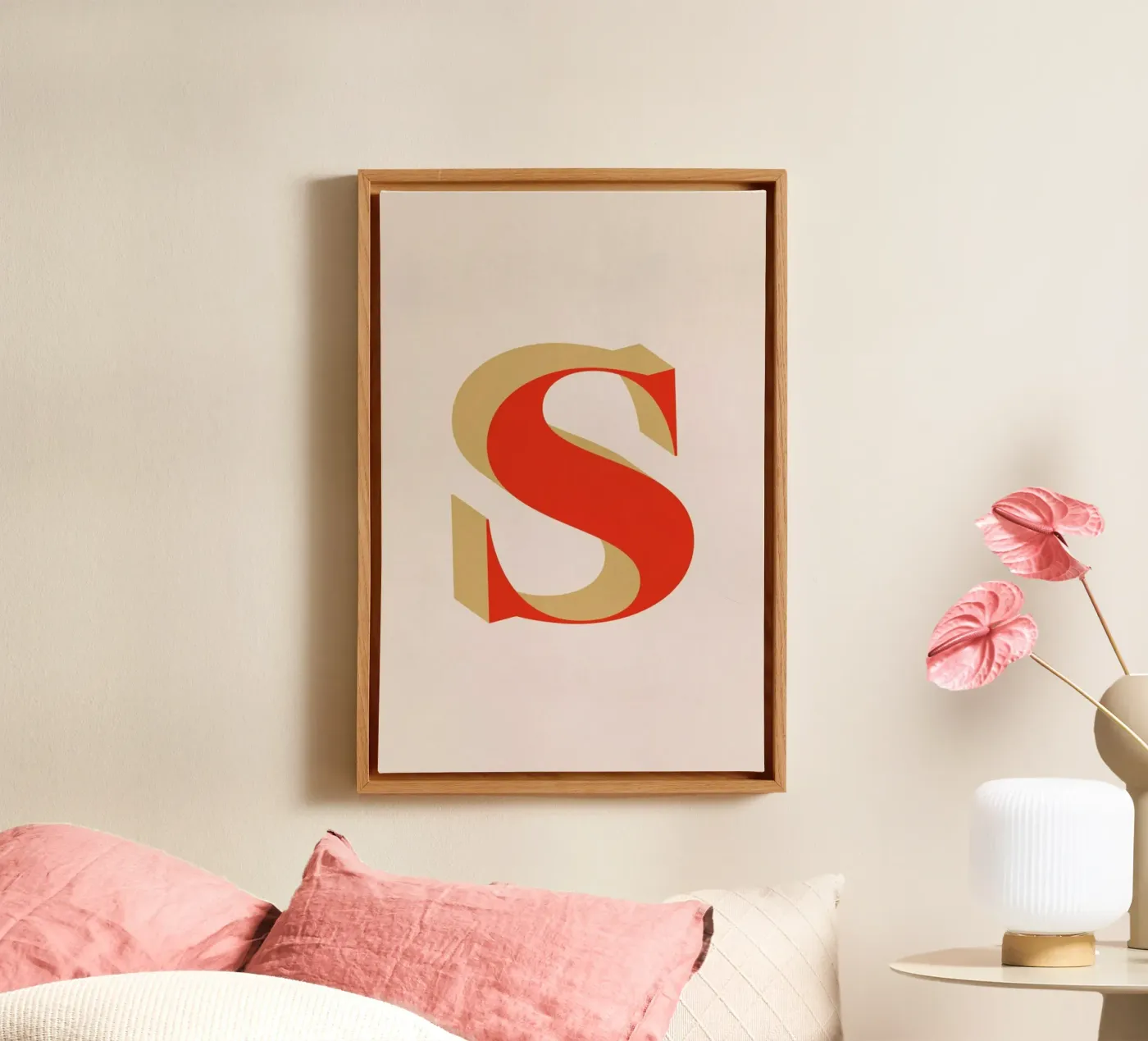 Red S canvas van daylight design studio