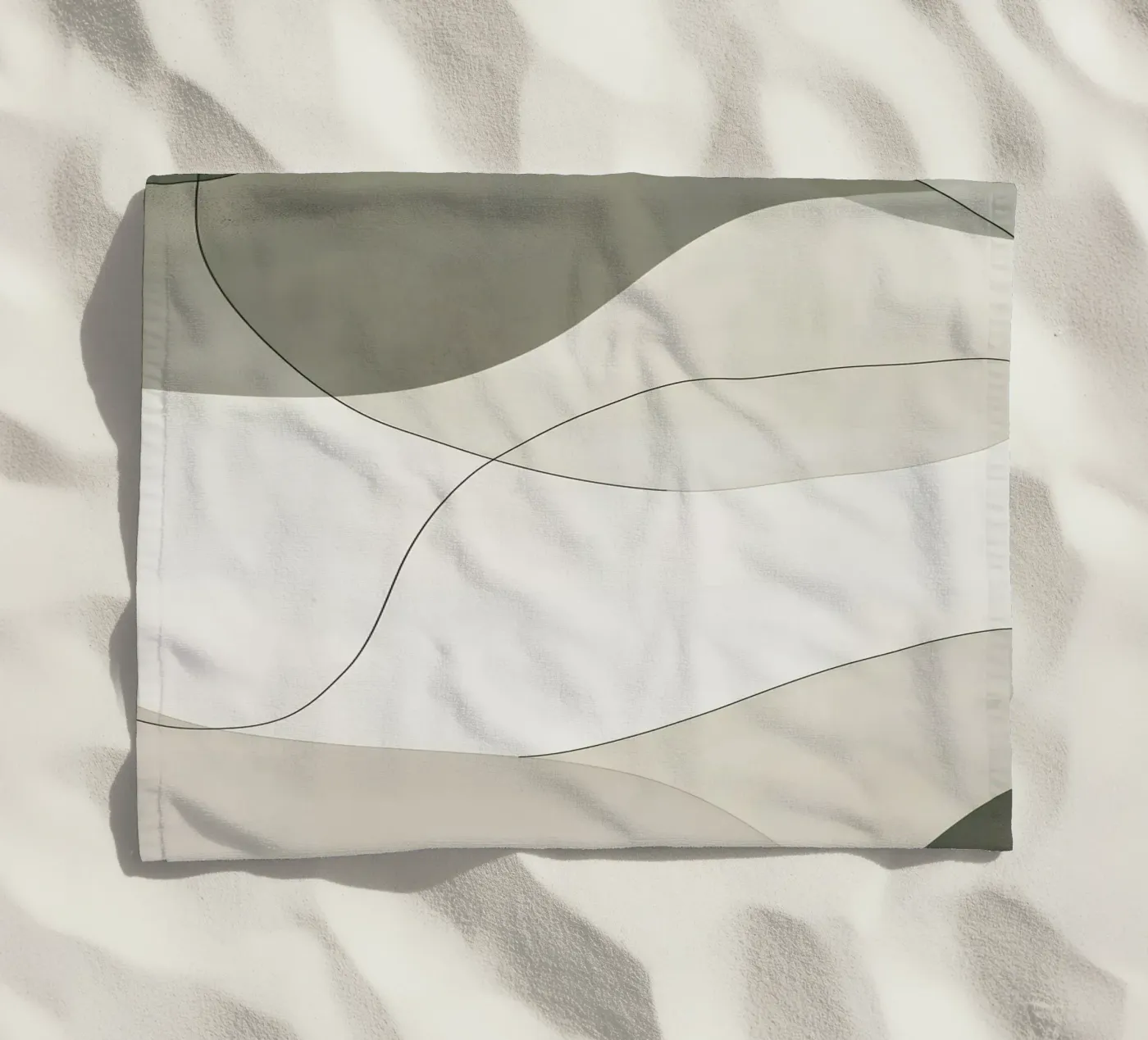 Forme morbide e verdi telo mare da LaylaOzHome