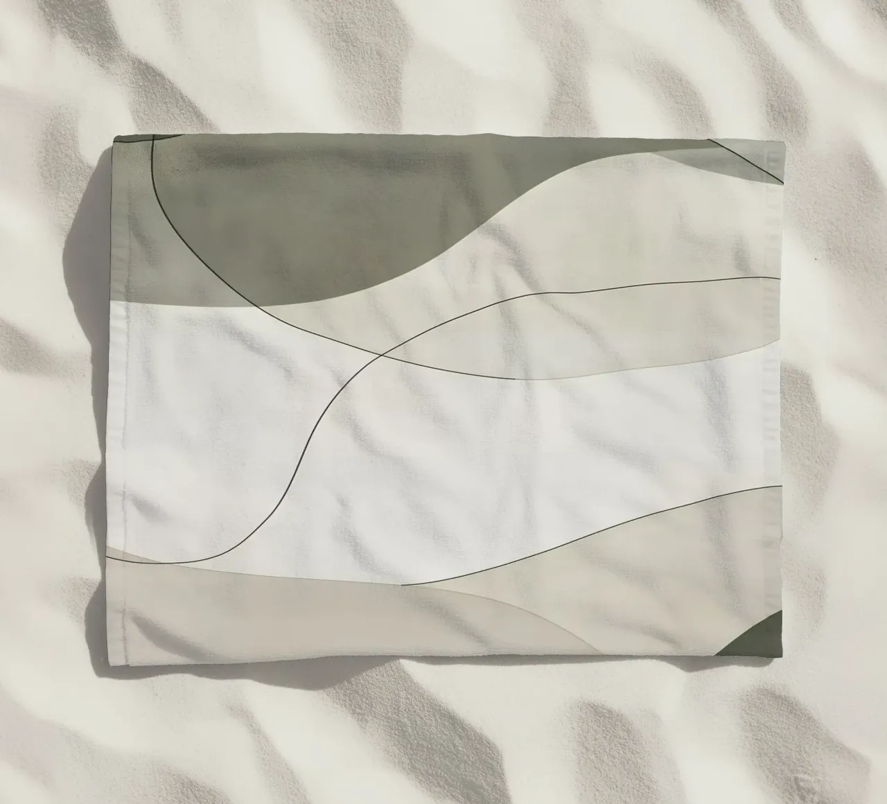 Forme morbide e verdi telo mare da LaylaOzHome