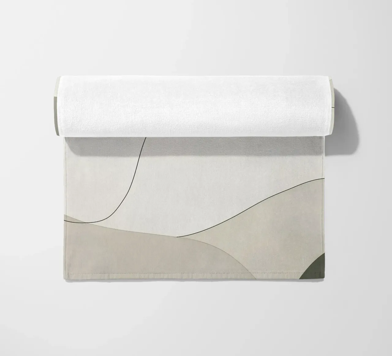 Forme morbide e verdi telo mare da LaylaOzHome