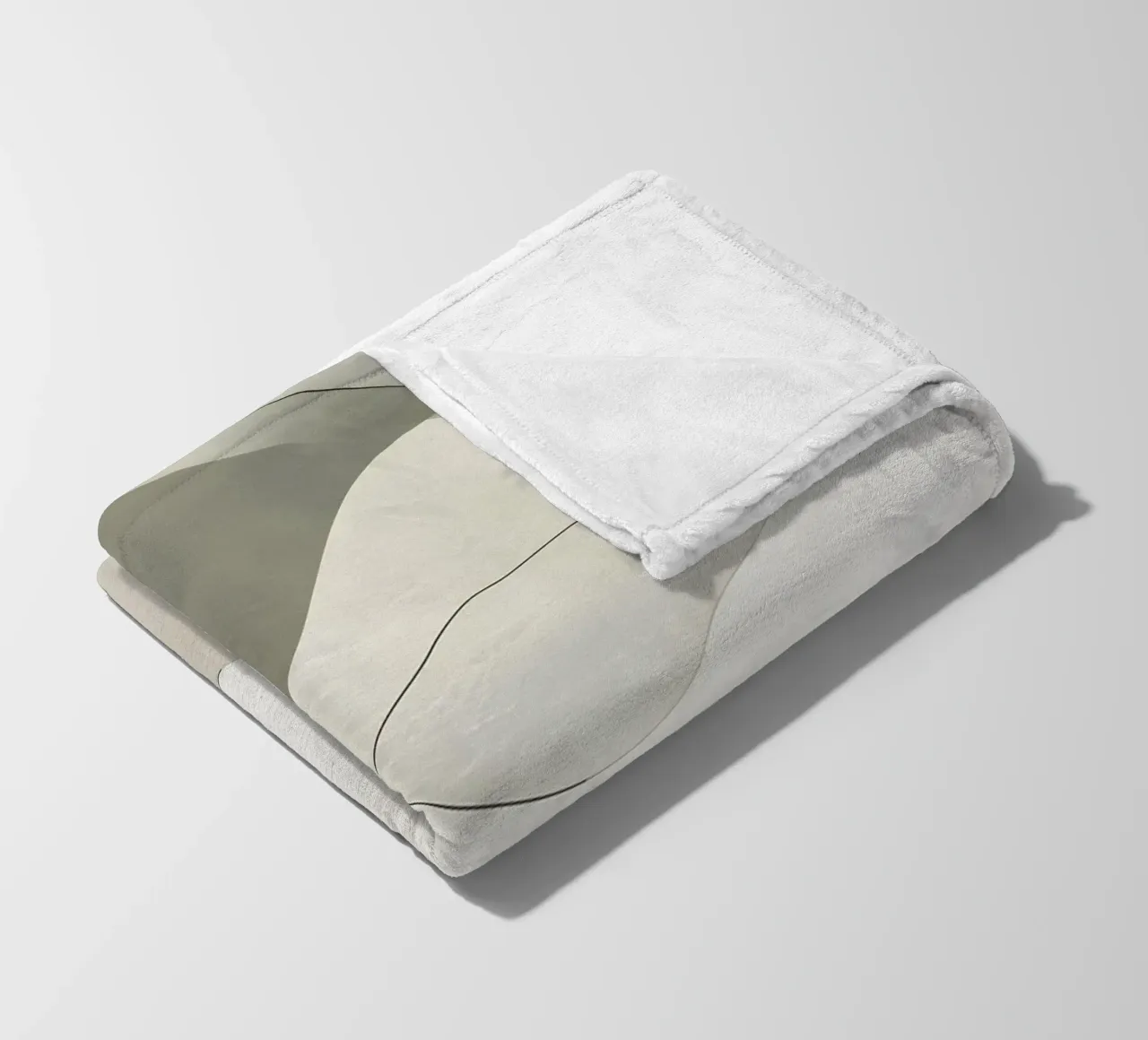 Forme morbide e verdi coperta in pile da LaylaOzHome