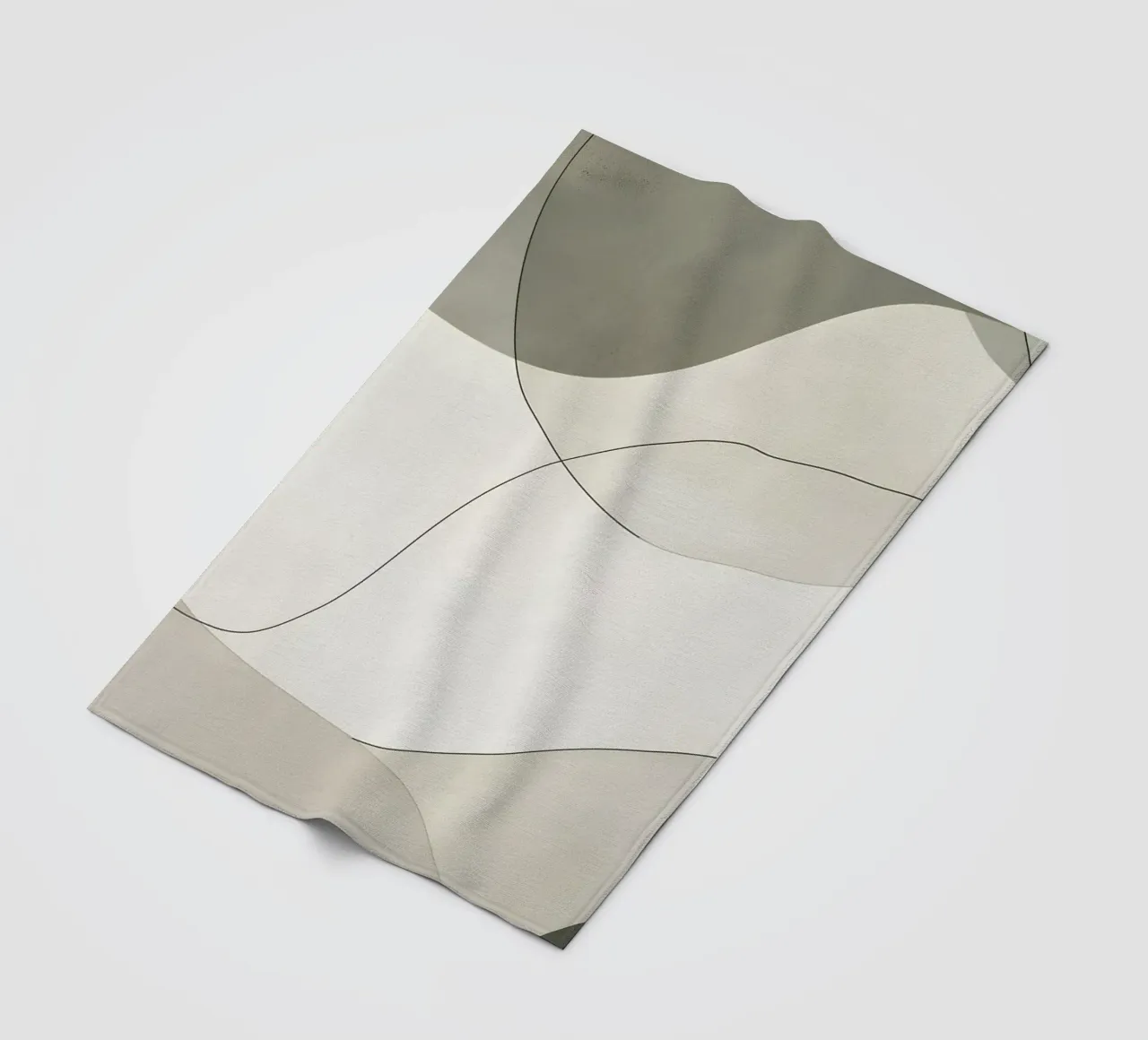 Forme morbide e verdi coperta in pile da LaylaOzHome