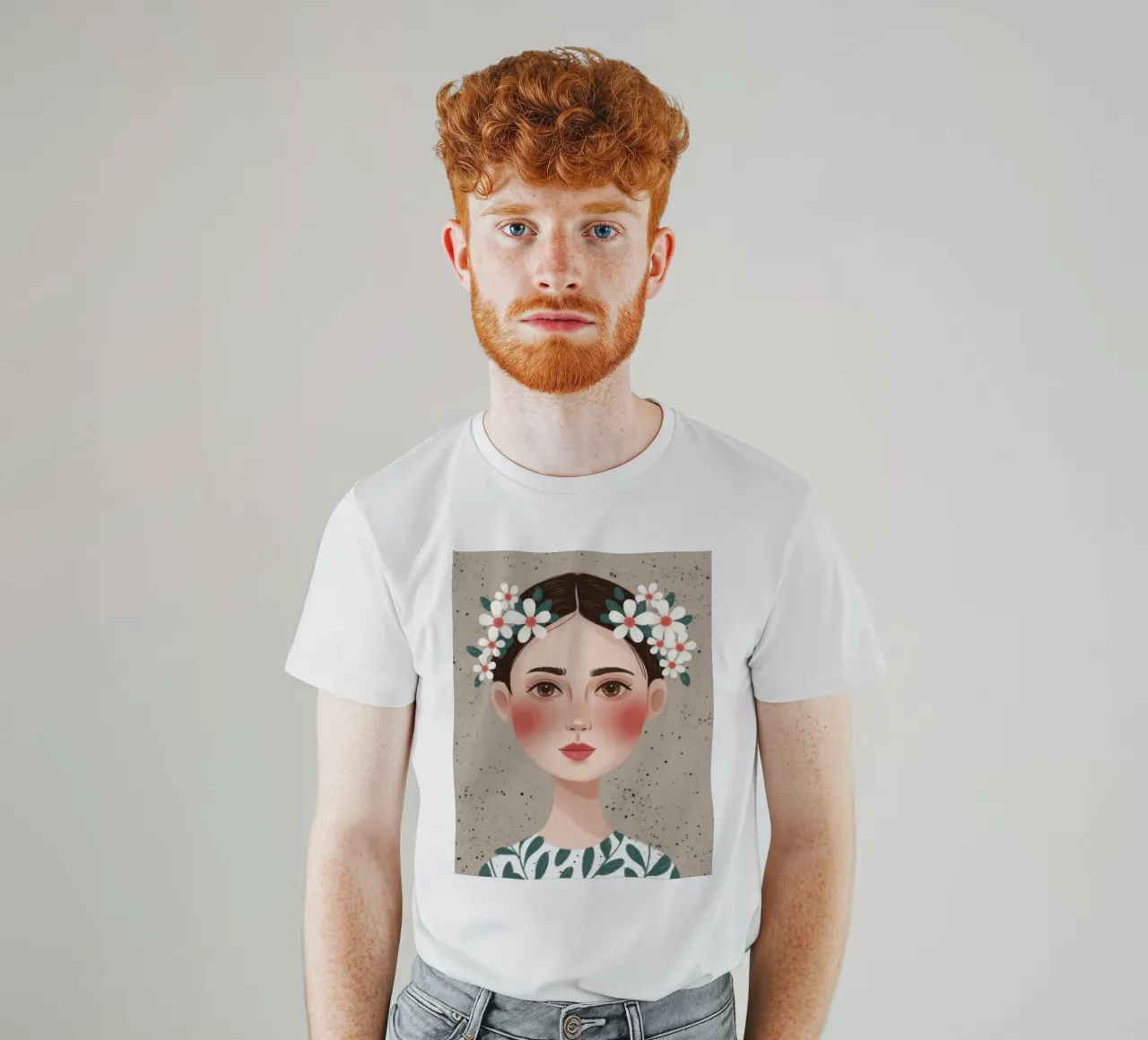 Innocenza in fiore Grazia t-shirt da Nebula Verse