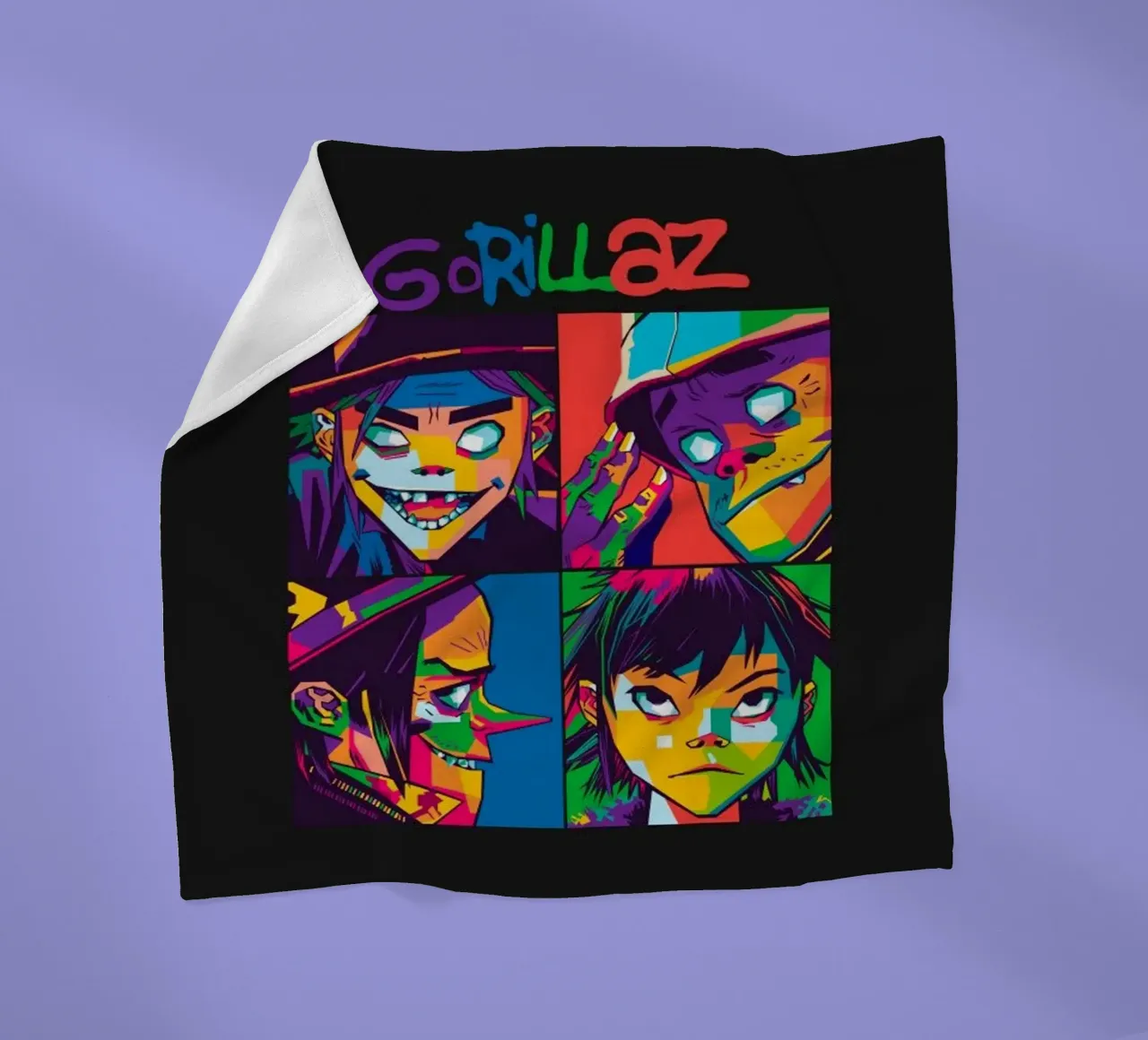 Rock band from england fleece blanket by Piere art Shops