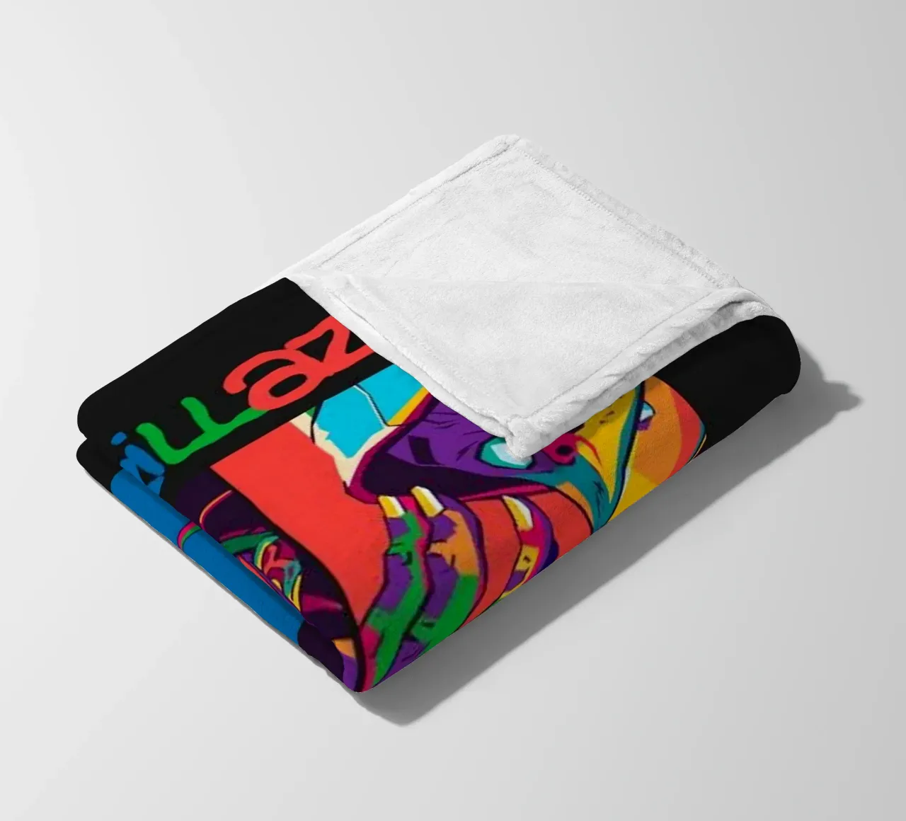 Rock band from england fleece blanket by Piere art Shops