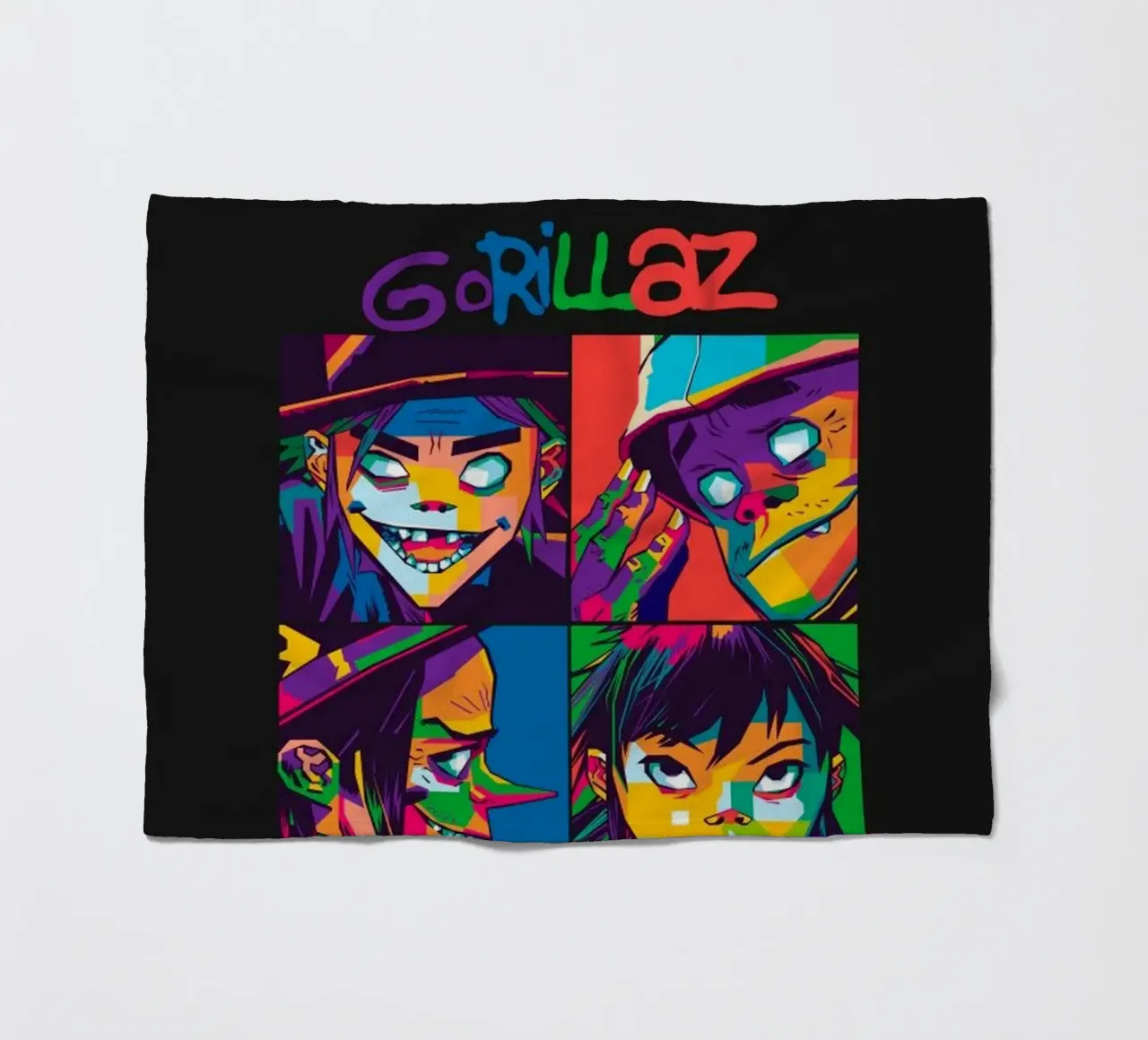 Rock band from england fleece blanket by Piere art Shops