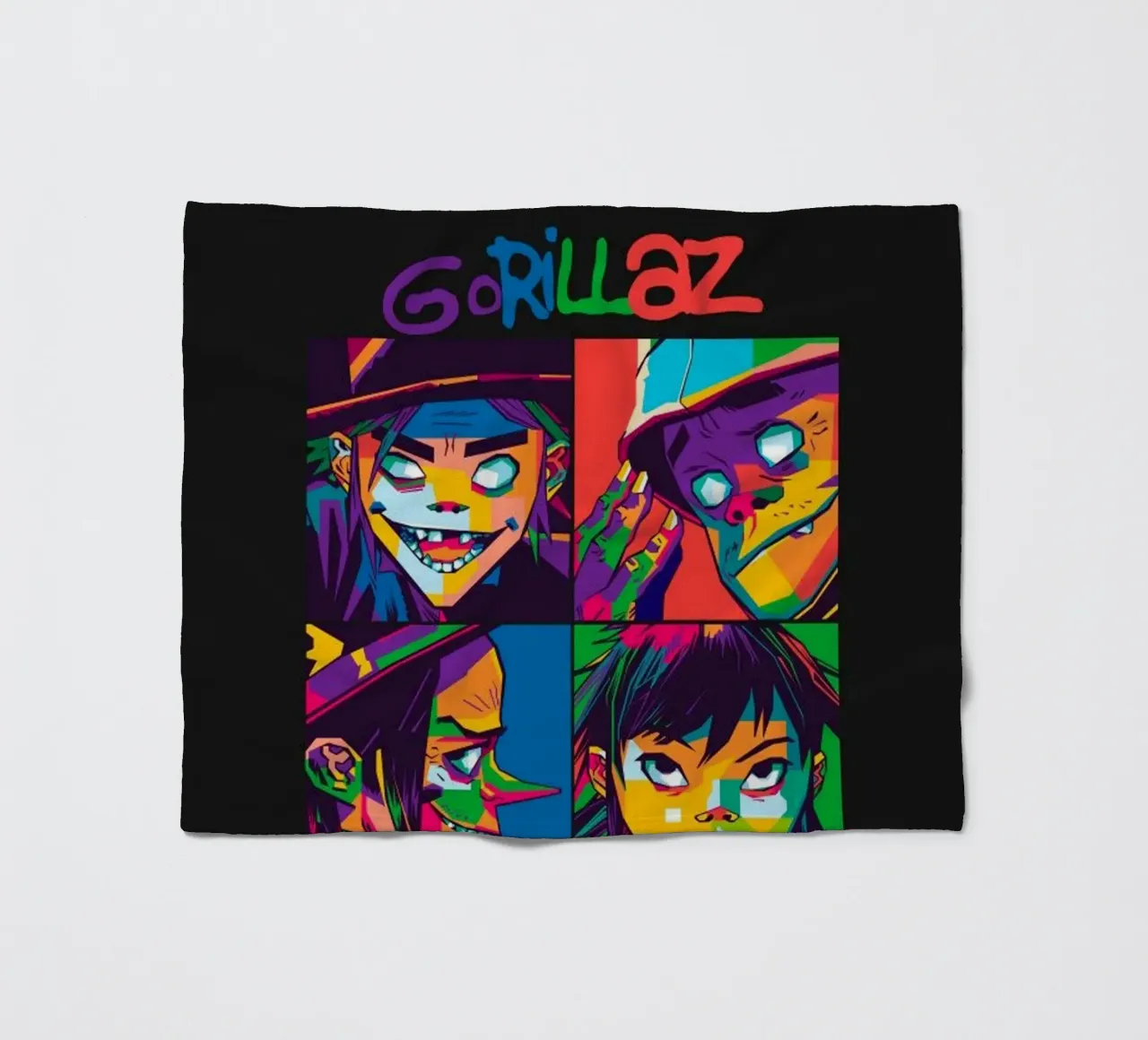 Rock band from england fleece blanket by Piere art Shops