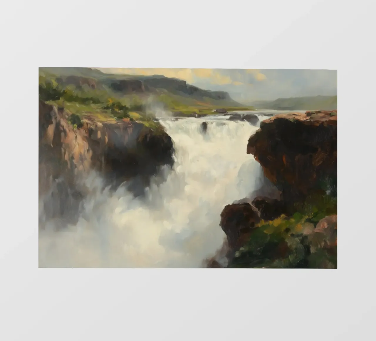Cascata telo in pvc da Art Center