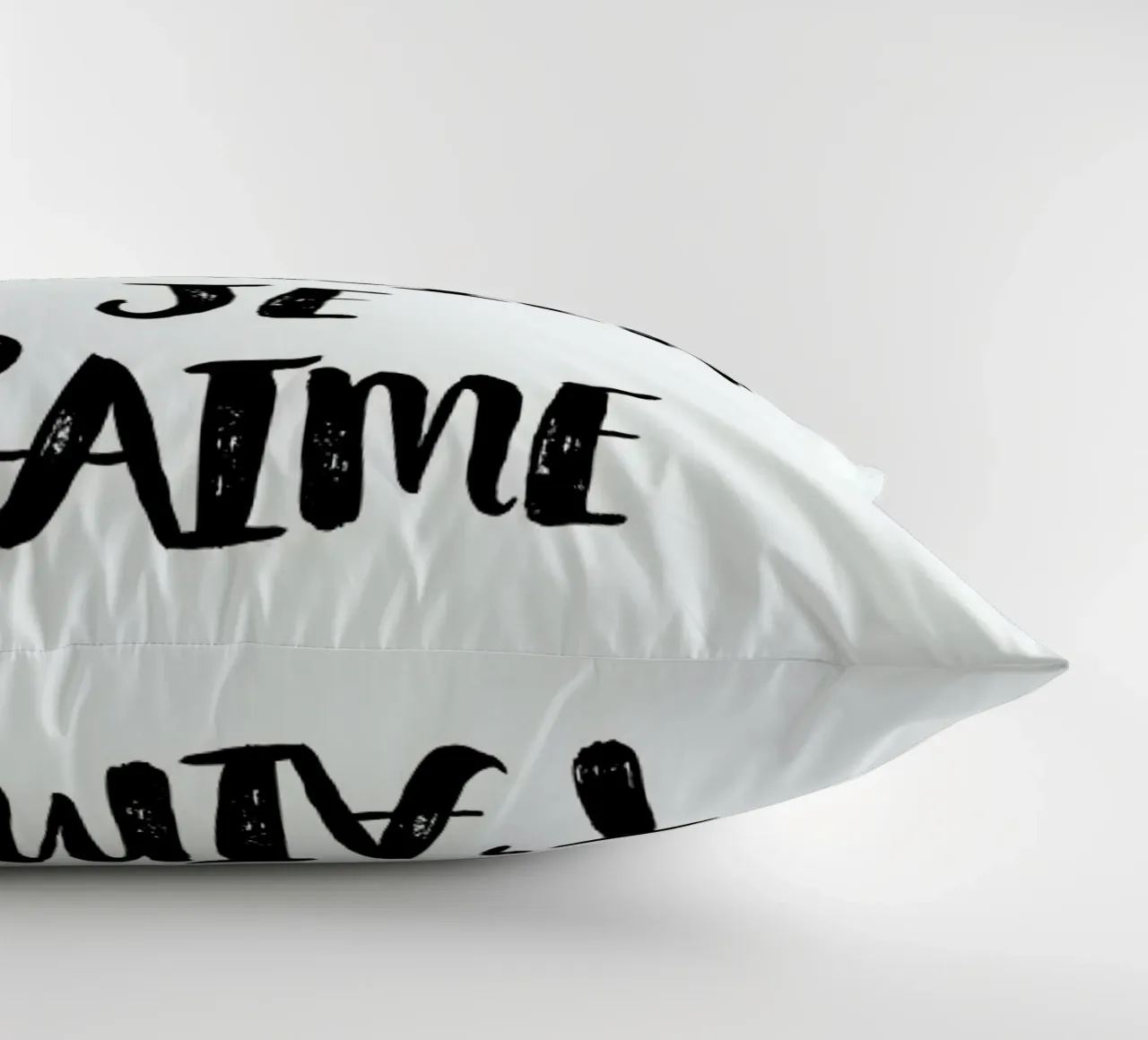 Devine combien je t'aime cuscino da typed