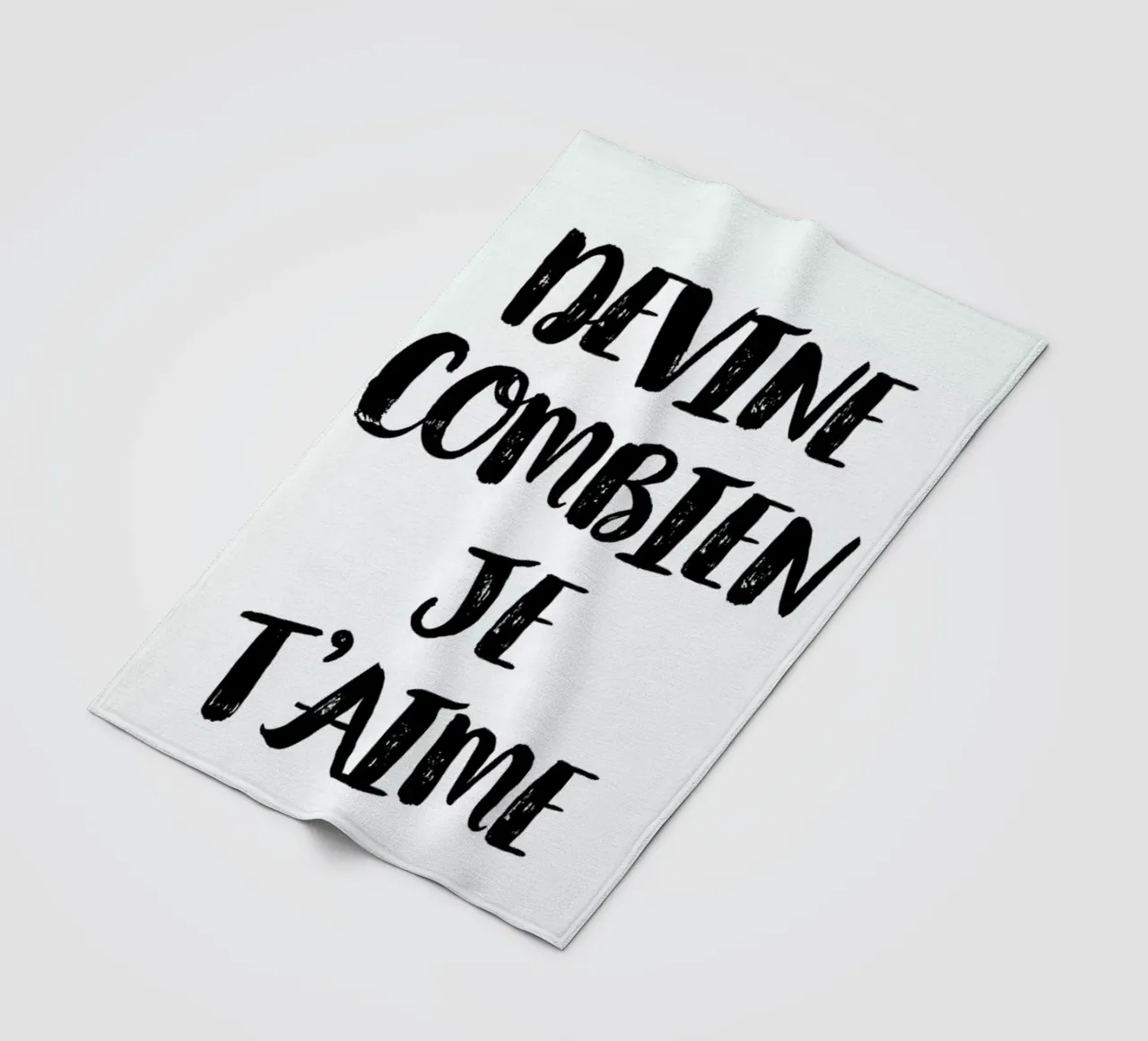 Devine combien je t'aime coperta in pile da typed