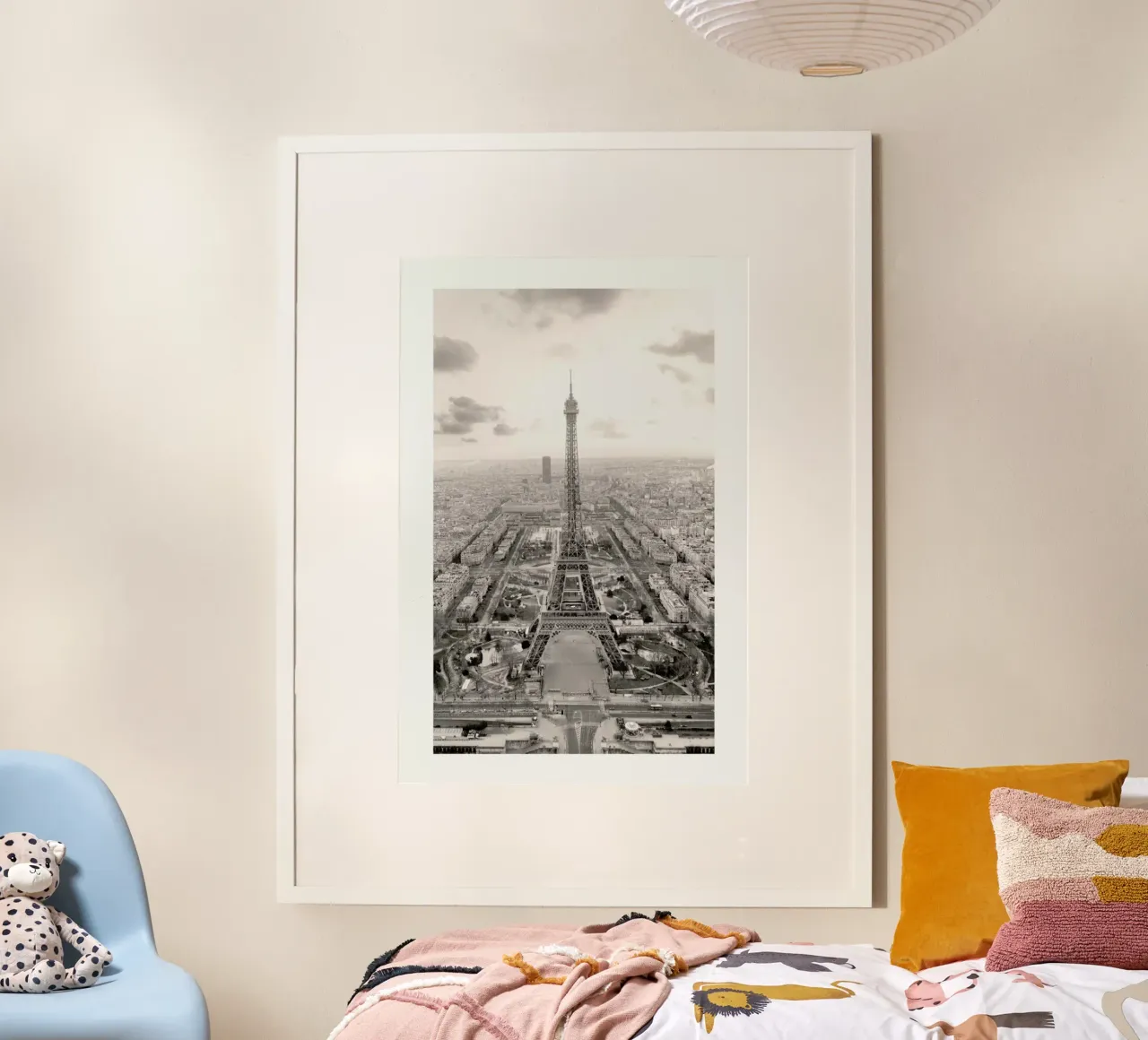 Tour Eiffel carta hahnemühle da METROPOLIS