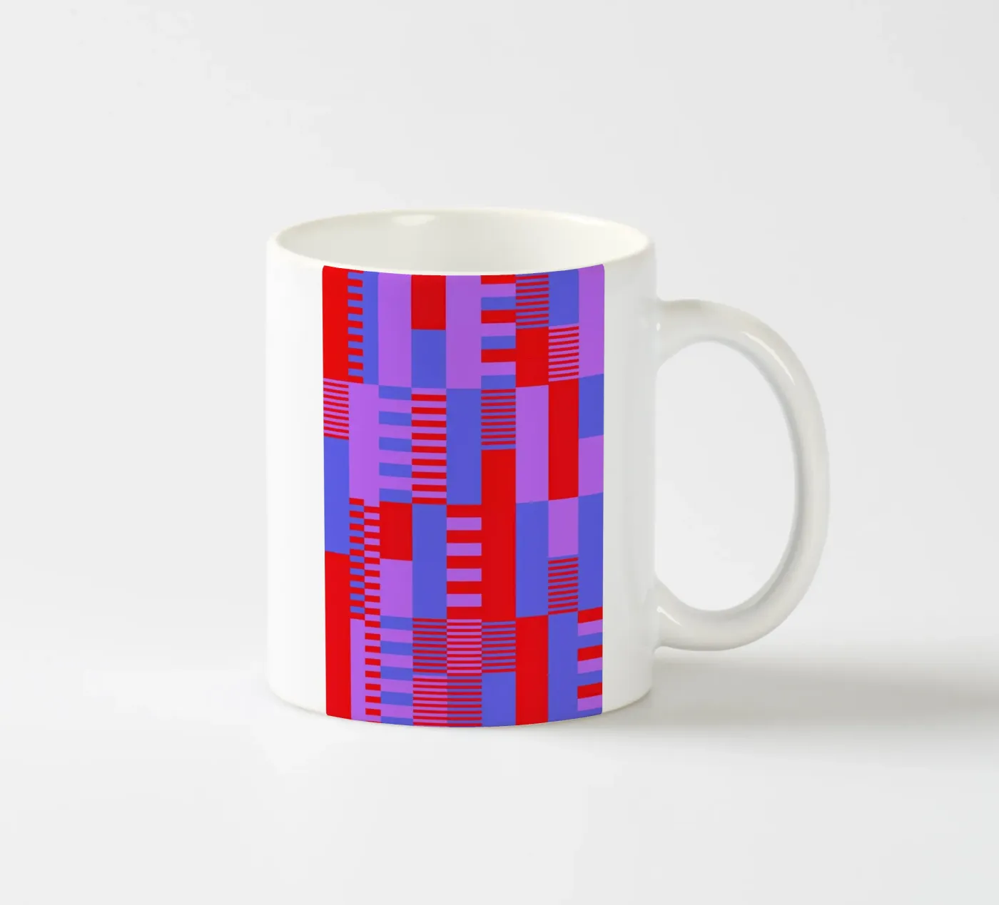 Blocks 1 ceramic mug by La Come Di