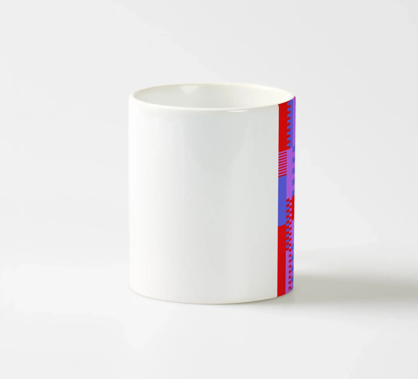 Blocks 1 ceramic mug by La Come Di