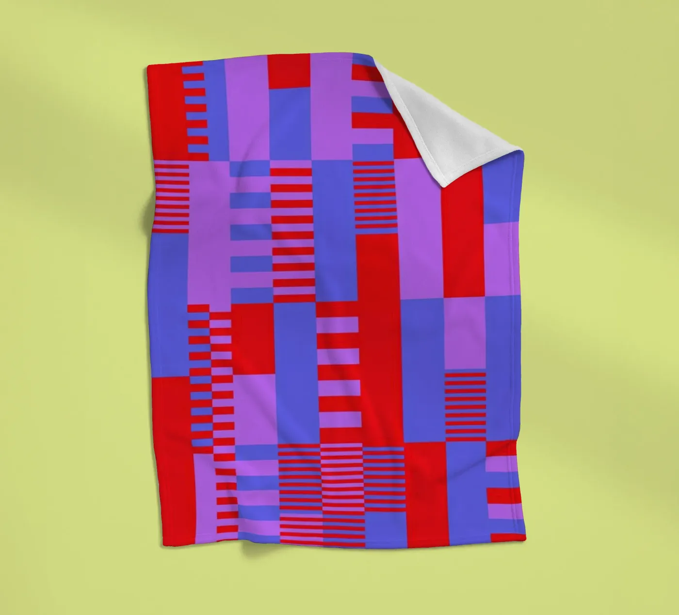 Blocks 1 Fleecedecke von La Come Di