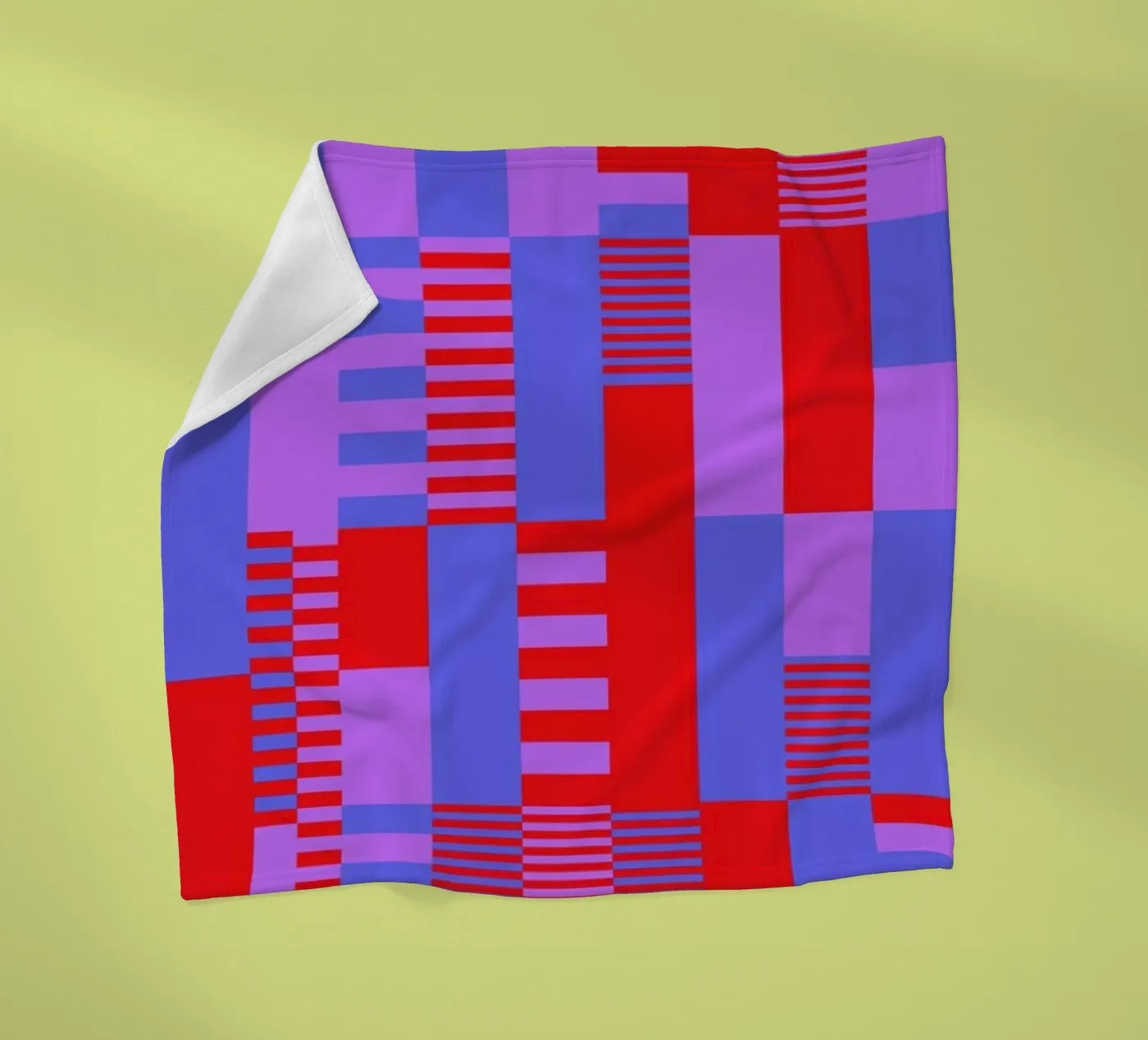 Blocks 1 Fleecedecke von La Come Di