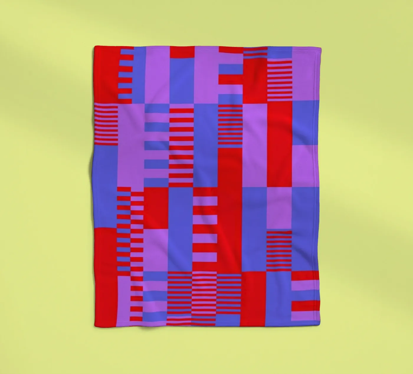 Blocks 1 Fleecedecke von La Come Di