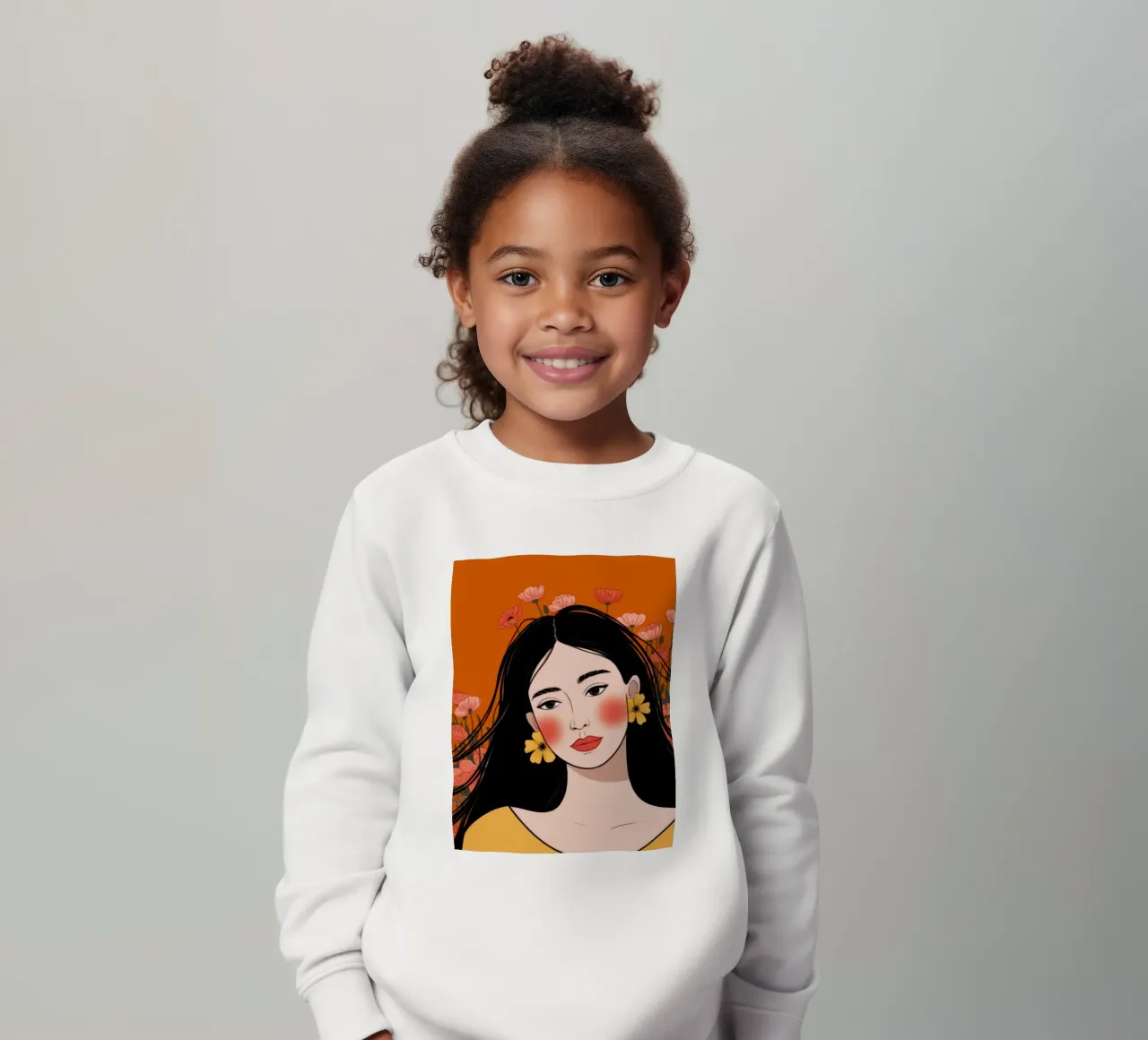Retro Harmony Delight sudadera para niño de Nebula Verse
