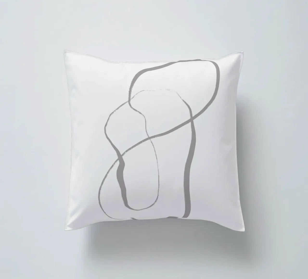 Wisp Of Smoke Kissen von Graphite
