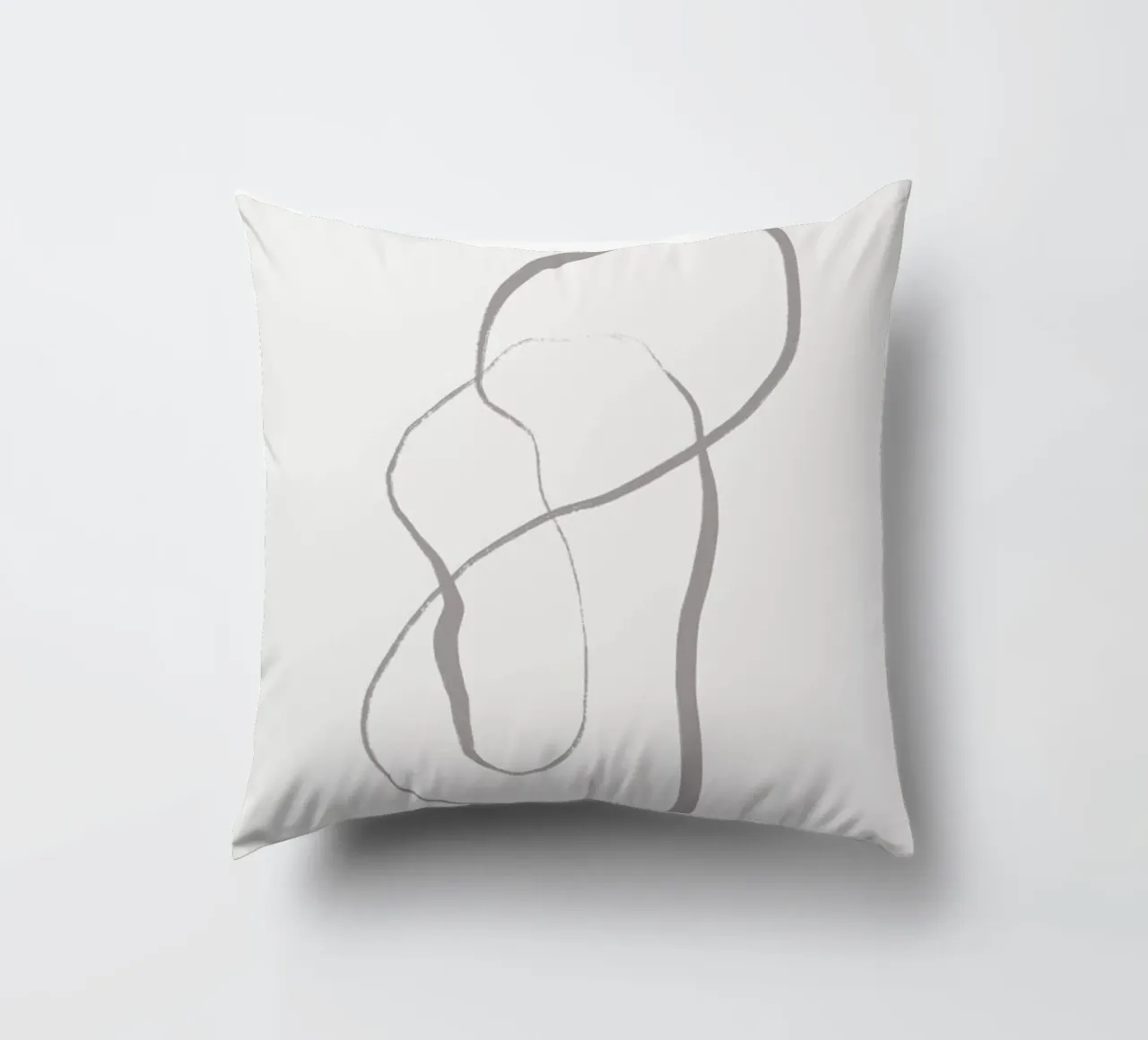 Wisp Of Smoke Kissen von Graphite