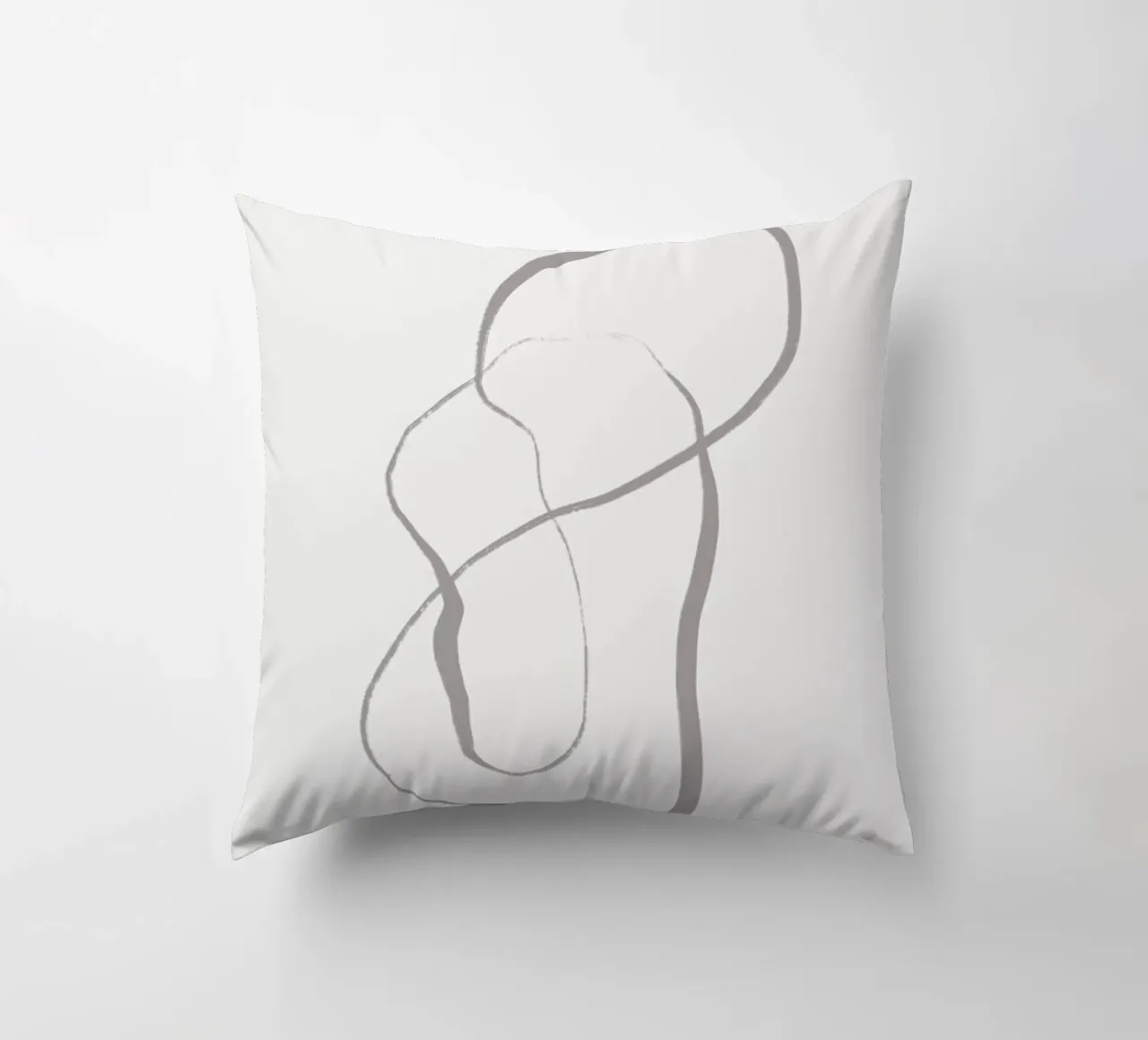 Wisp Of Smoke Kissen von Graphite