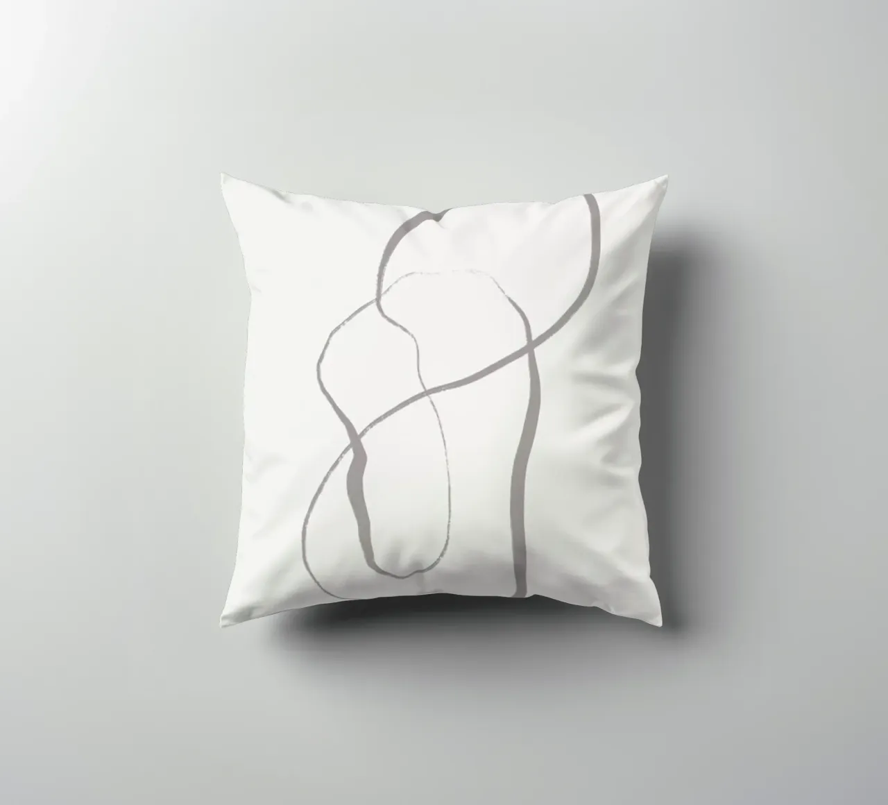Wisp Of Smoke Kissen von Graphite