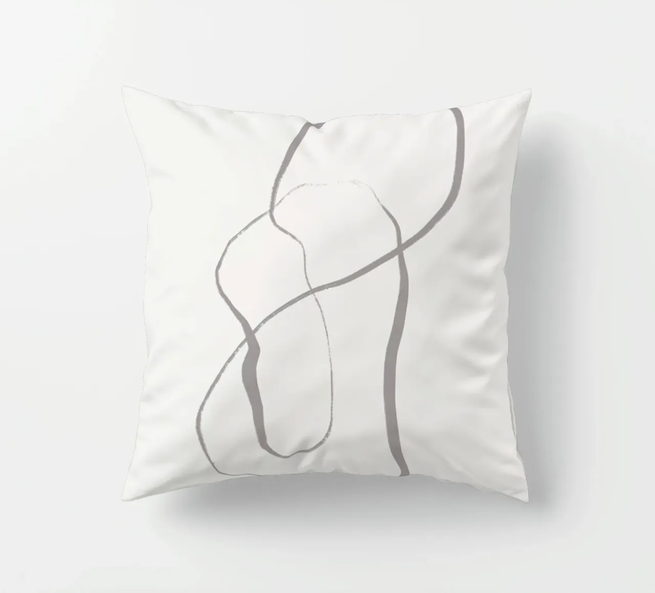 Wisp Of Smoke Kissen von Graphite