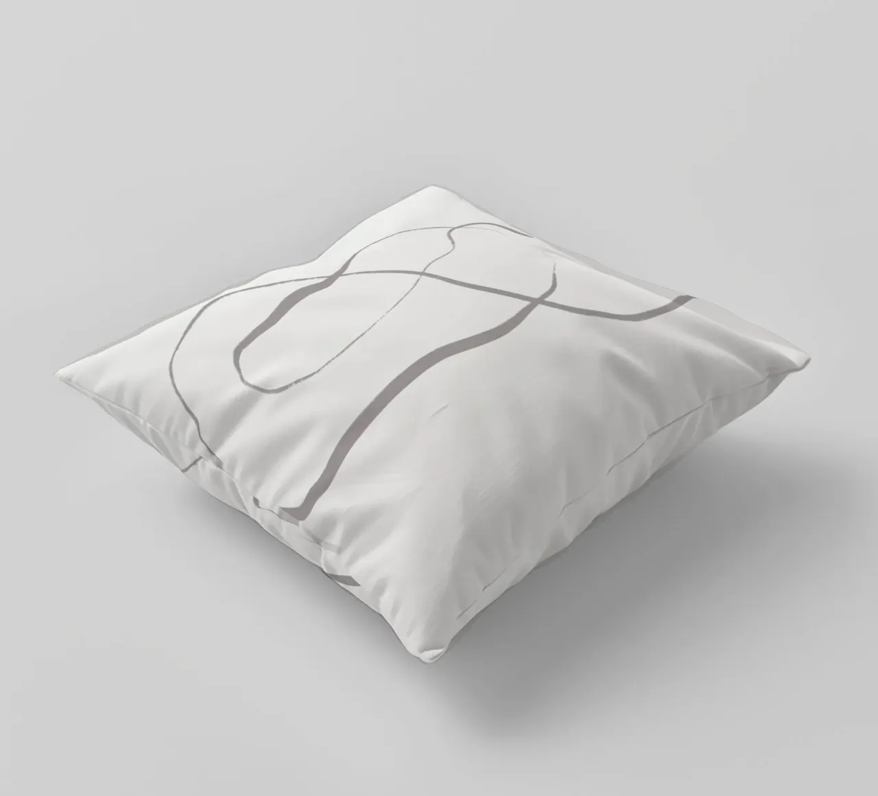 Wisp Of Smoke Kissen von Graphite