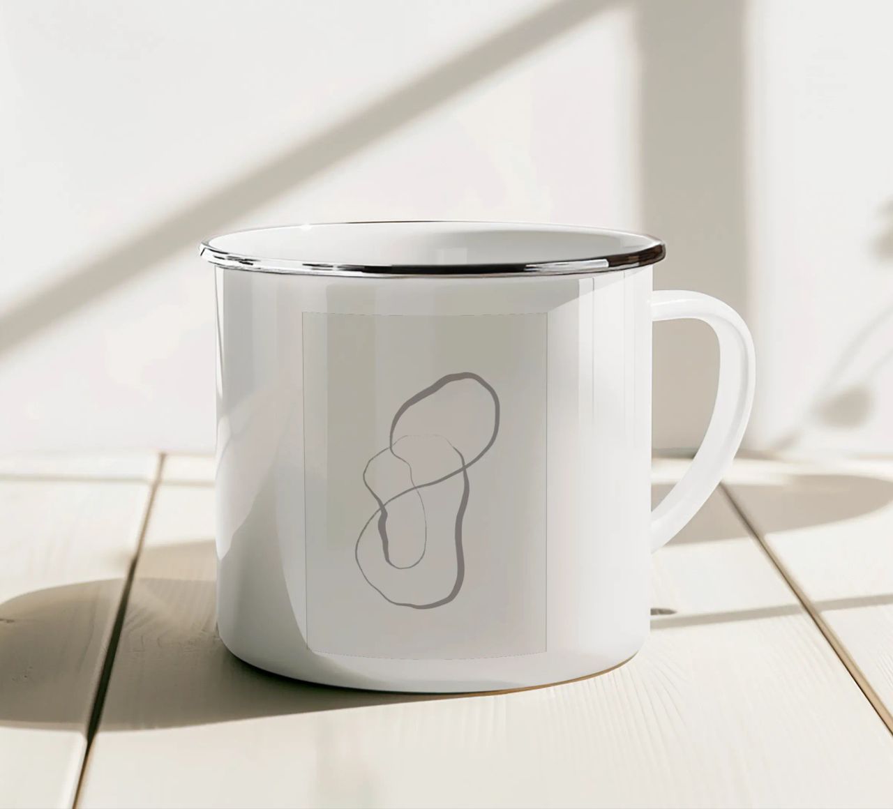 Wisp Of Smoke tazza in smalto da Graphite