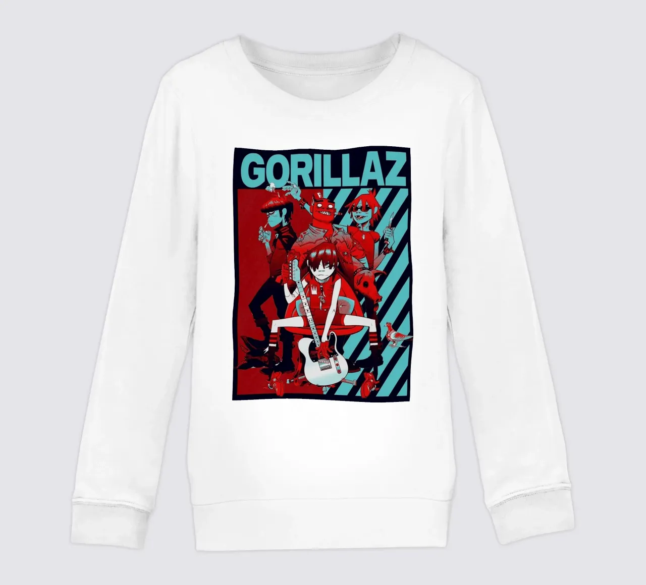 Groupe de rock esthétique sweat enfant de Piere art Shops