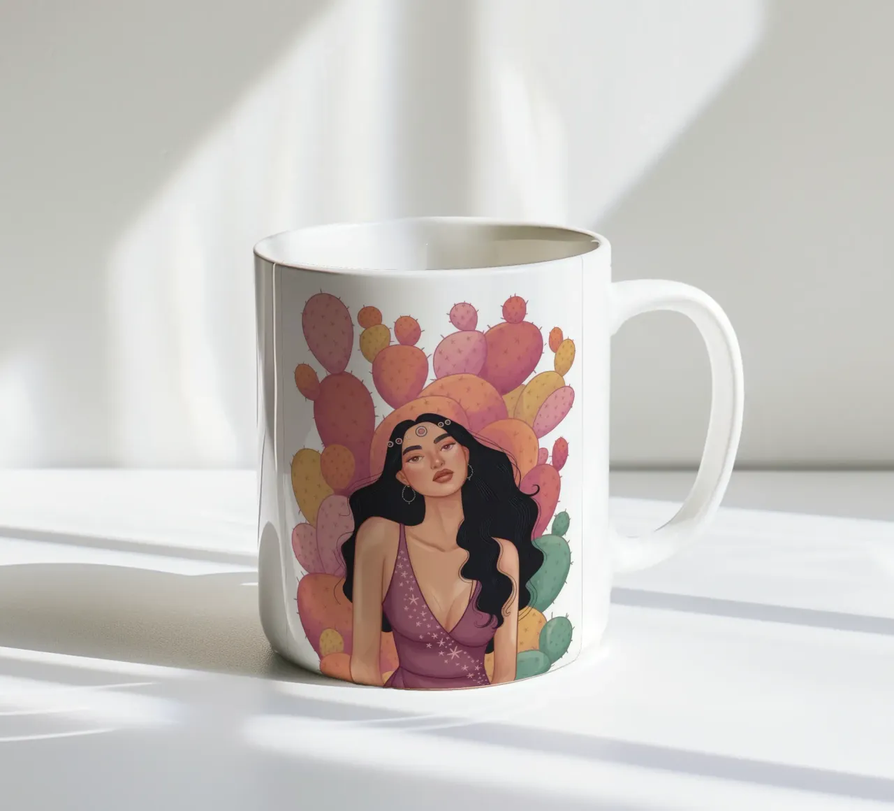 Cactus Allure Majesty tazza in ceramica da Nebula Verse