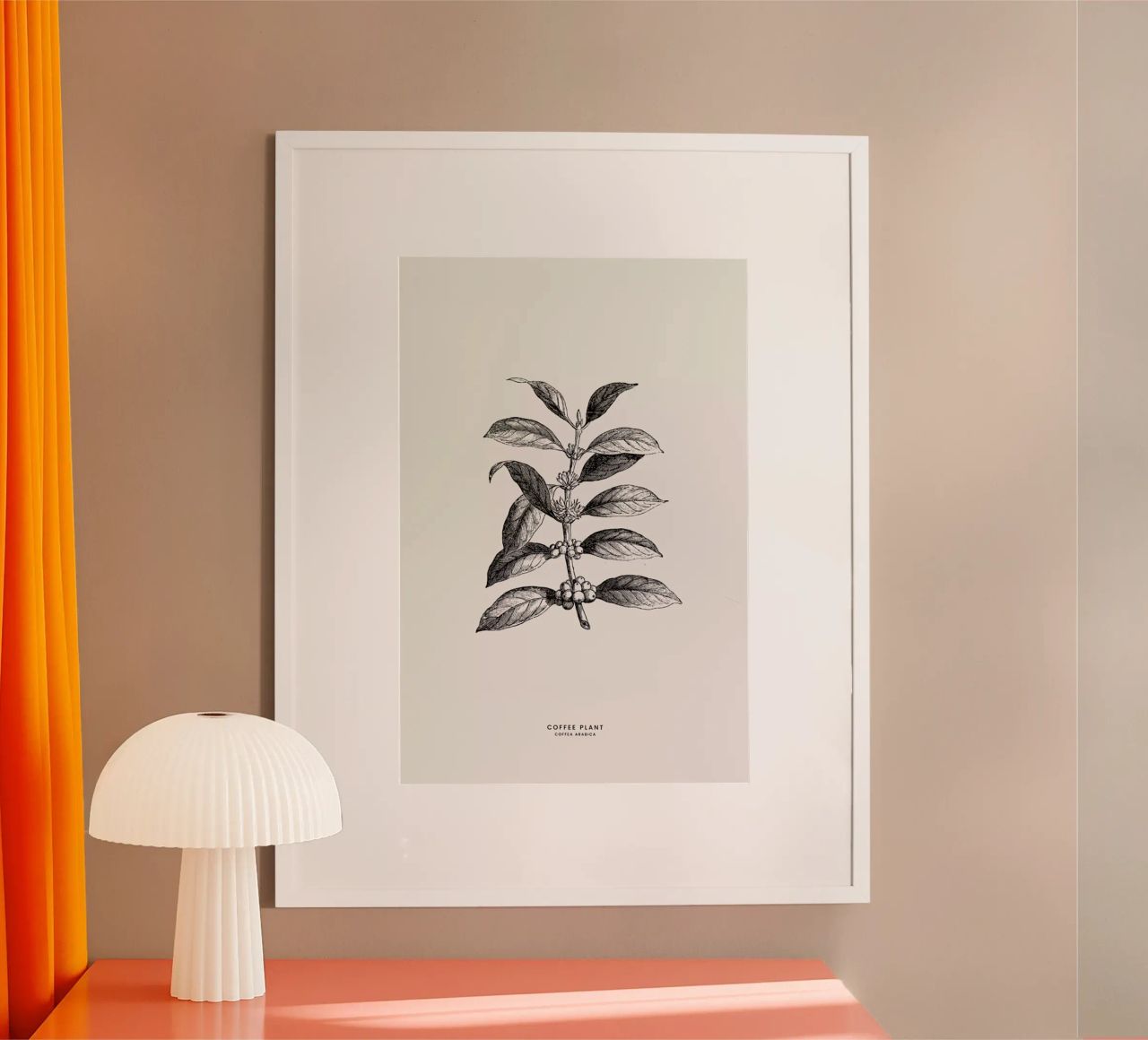 Coffee Plant Poster von Flora & Fauna