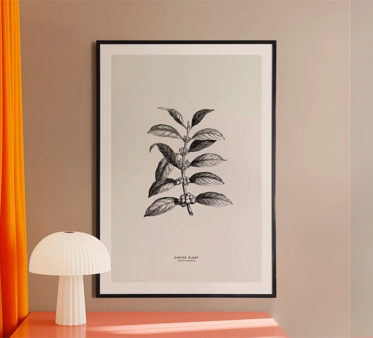 Coffee Plant Poster von Flora & Fauna