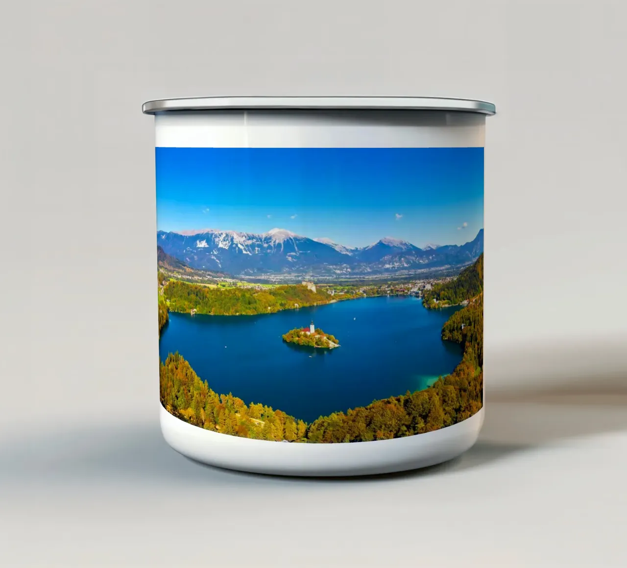 città natura 15 tazza in smalto da Bttn