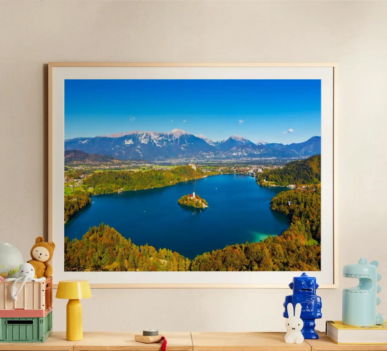 città natura 15 poster con telaio in alluminio da Bttn
