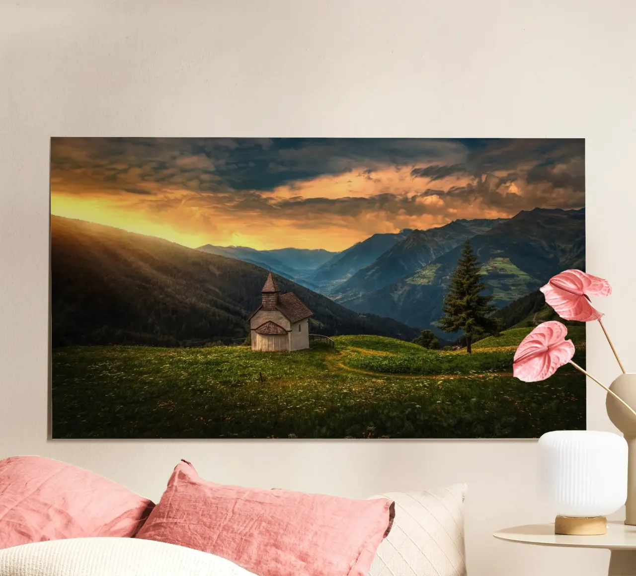 città natura 17 poster con telaio in legno da Bttn